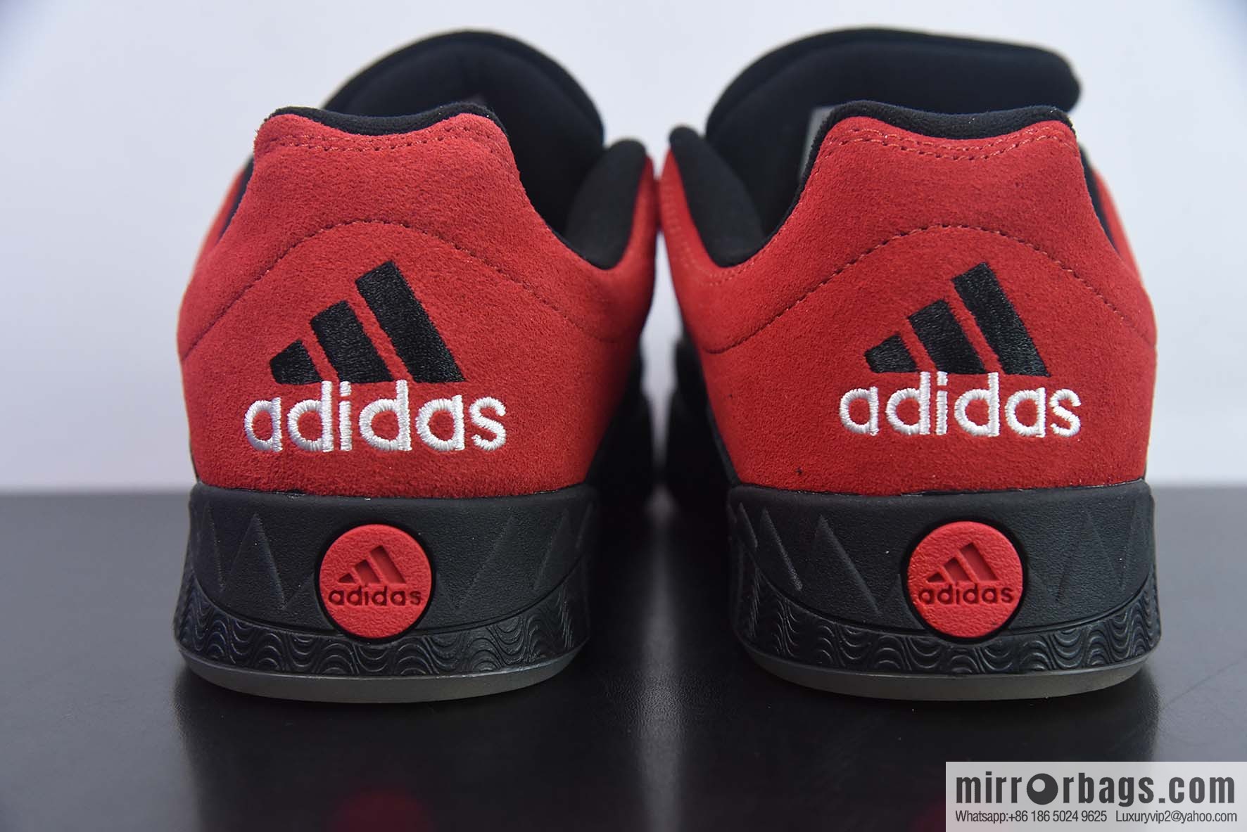 AD Adimatic Low Matic series low-top, black and red Vintage shark bread shoes sports and leisure skateboard shoes, item number: GY2903