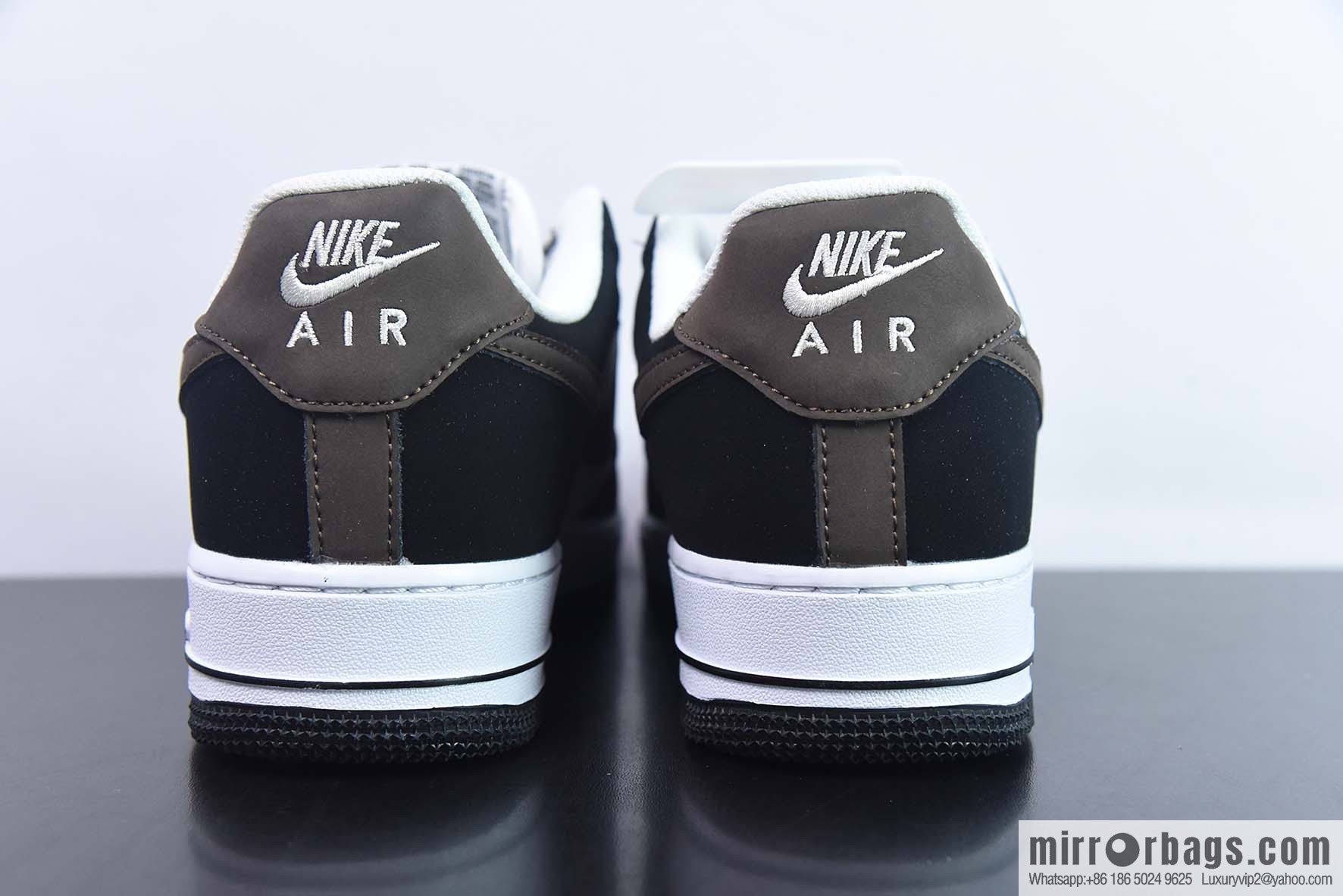 Nk Air Force 1 '07 Low Gray Black Brown Suede, Air Force One Low Top Sports and Leisure Board Shoes, Item Number: HH3612-633