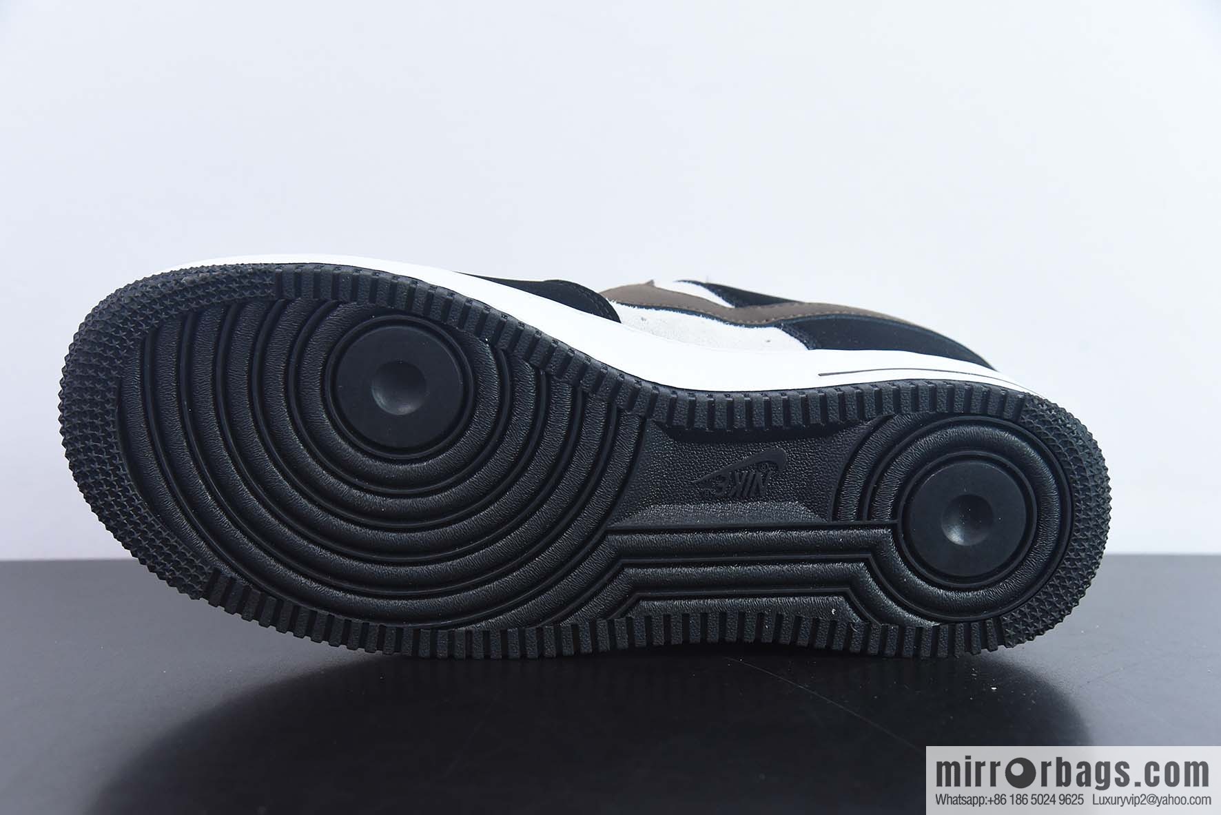 Nk Air Force 1 '07 Low Gray Black Brown Suede, Air Force One Low Top Sports and Leisure Board Shoes, Item Number: HH3612-633