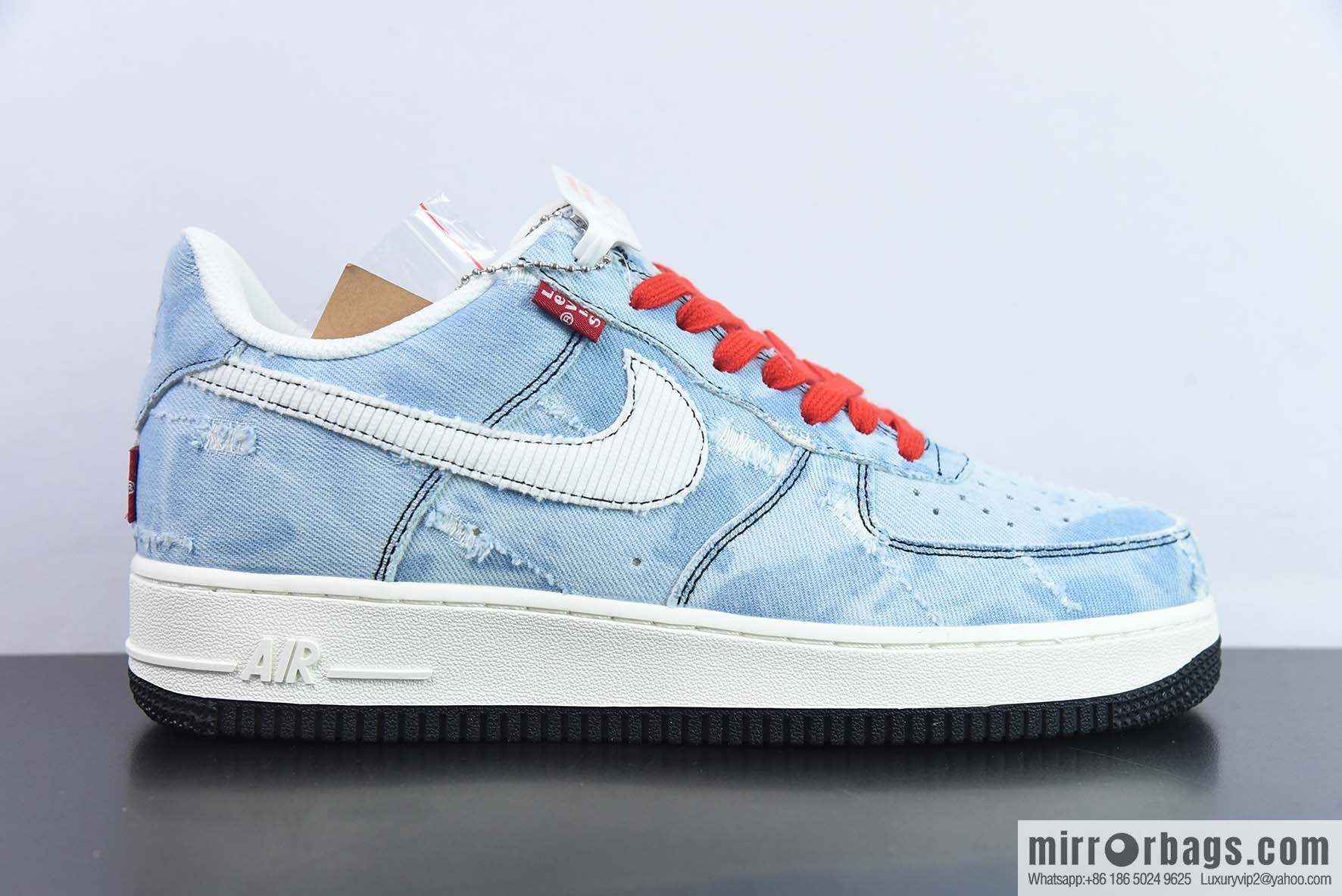 Nk Air Force 1 Low Levi's joint name, denim Air Force One low-top casual board shoes, item number: LE5050-012