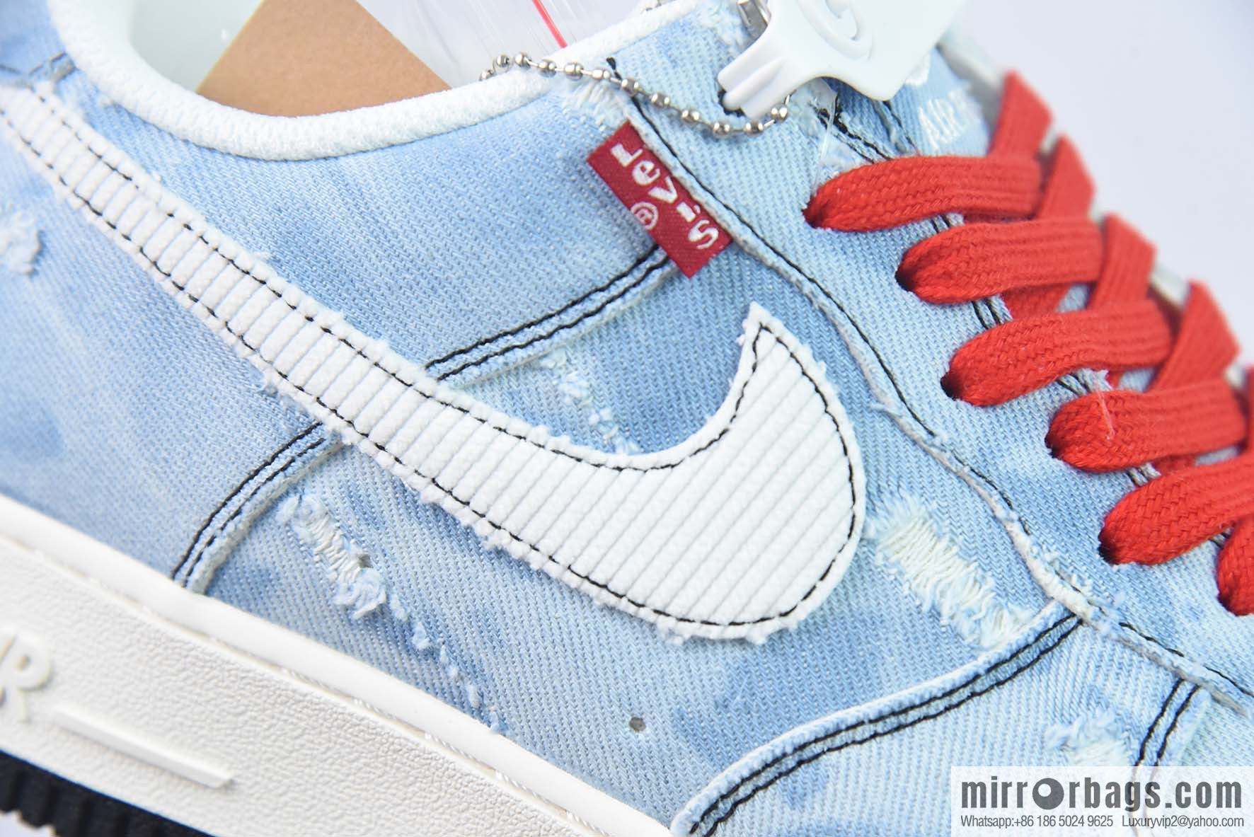 Nk Air Force 1 Low Levi's joint name, denim Air Force One low-top casual board shoes, item number: LE5050-012