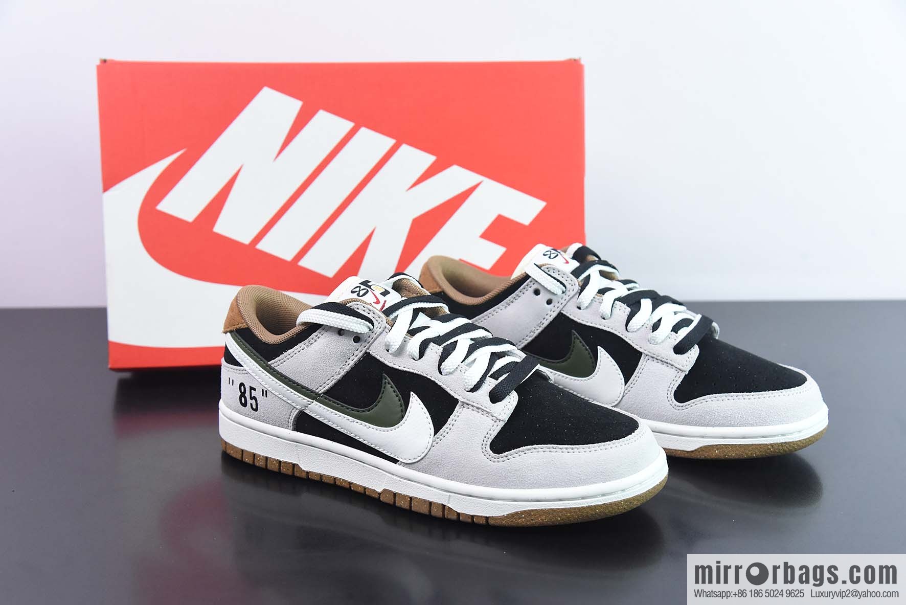 NK Dunk Low SE 85 Double Hook Vintage Casual Shoes, Part Number: DO9457-123