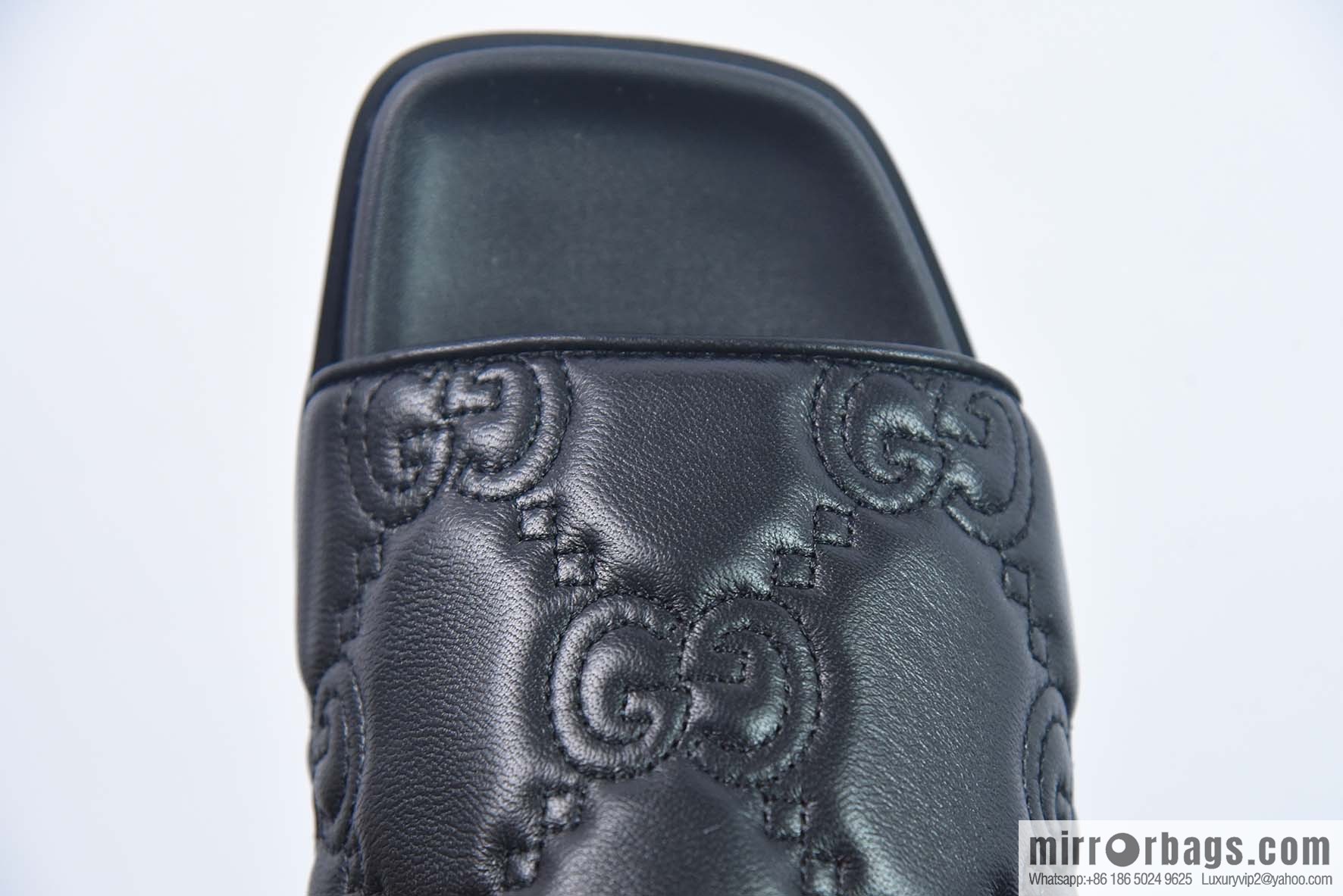 Gucci Gucci imported mixed sheepskin spring and summer sandals series