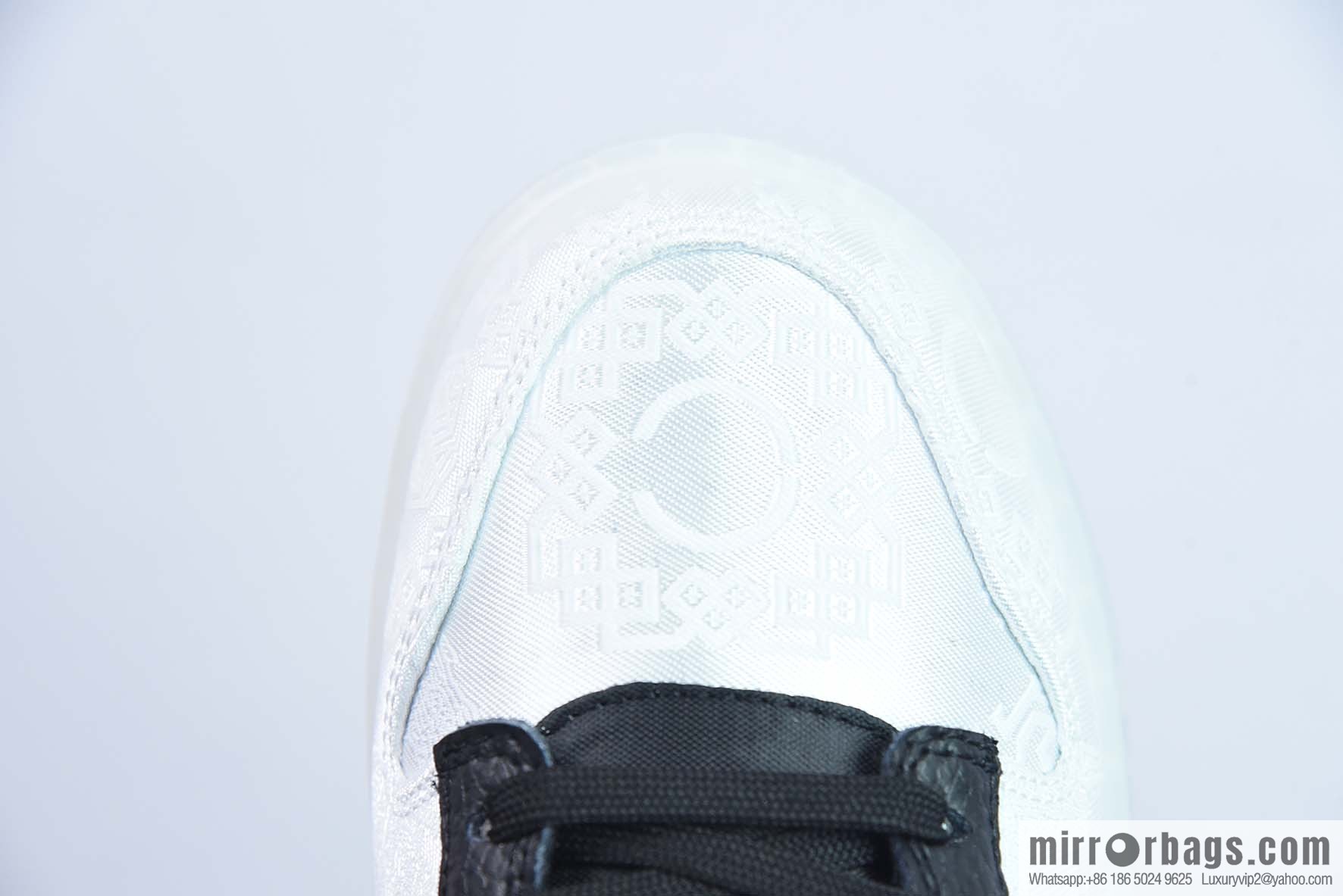 NK Dunk Low Hiroshi Fujiwara three-way joint white silk low-top sneakers item number: FN0315-110