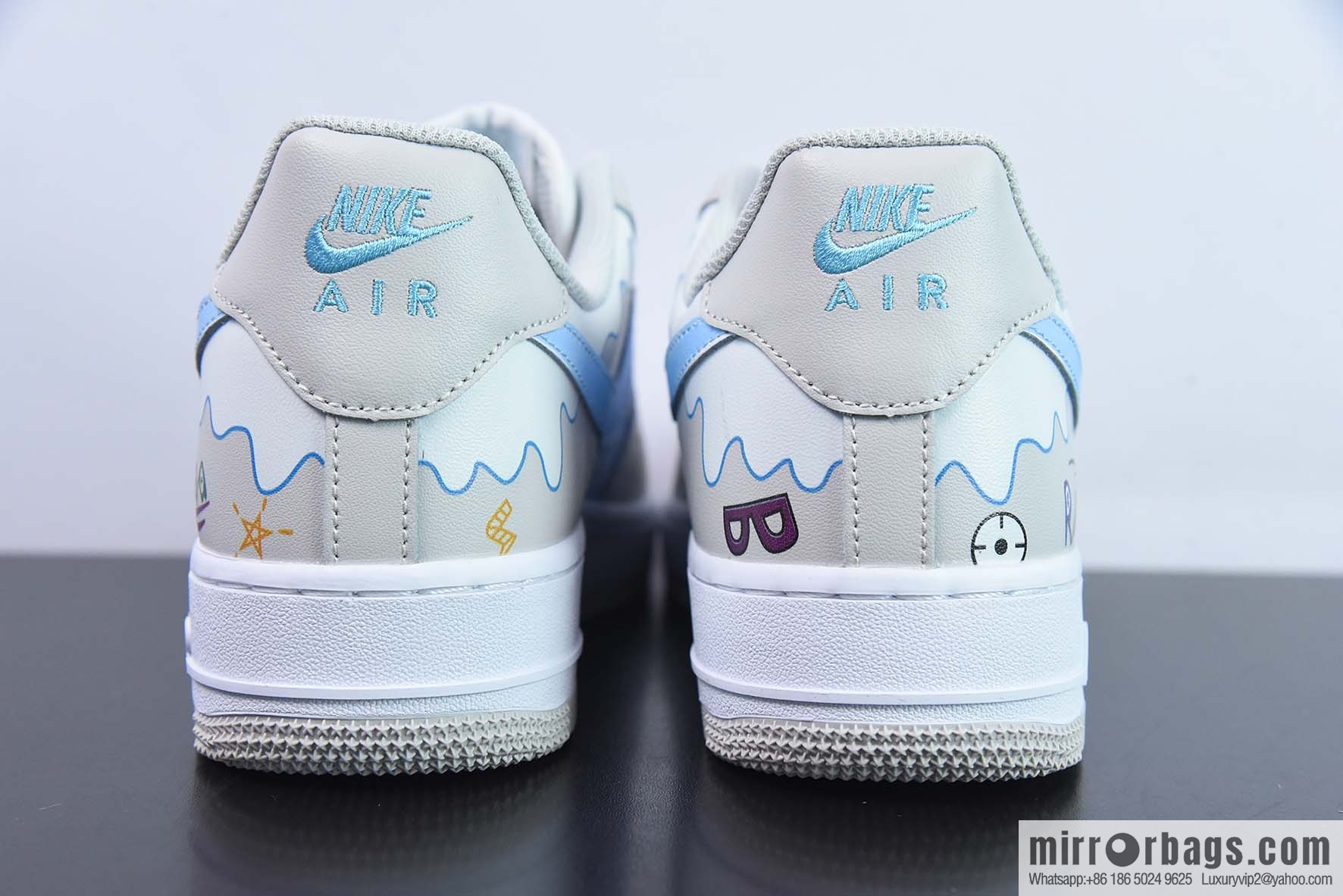 Nike Air Force 1 Low '07 Snow Mountain color scheme Air Force No. 1 low-top casual board shoes, item number: CW2288-219