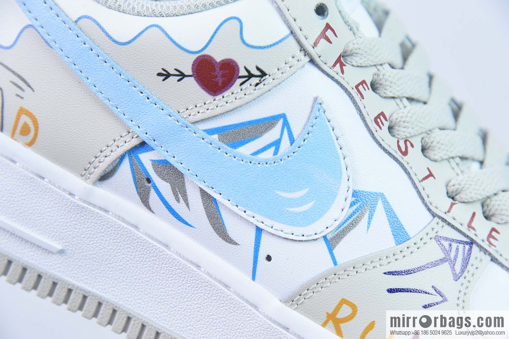Nike Air Force 1 Low '07 Snow Mountain color scheme Air Force No. 1 low-top casual board shoes, item number: CW2288-219