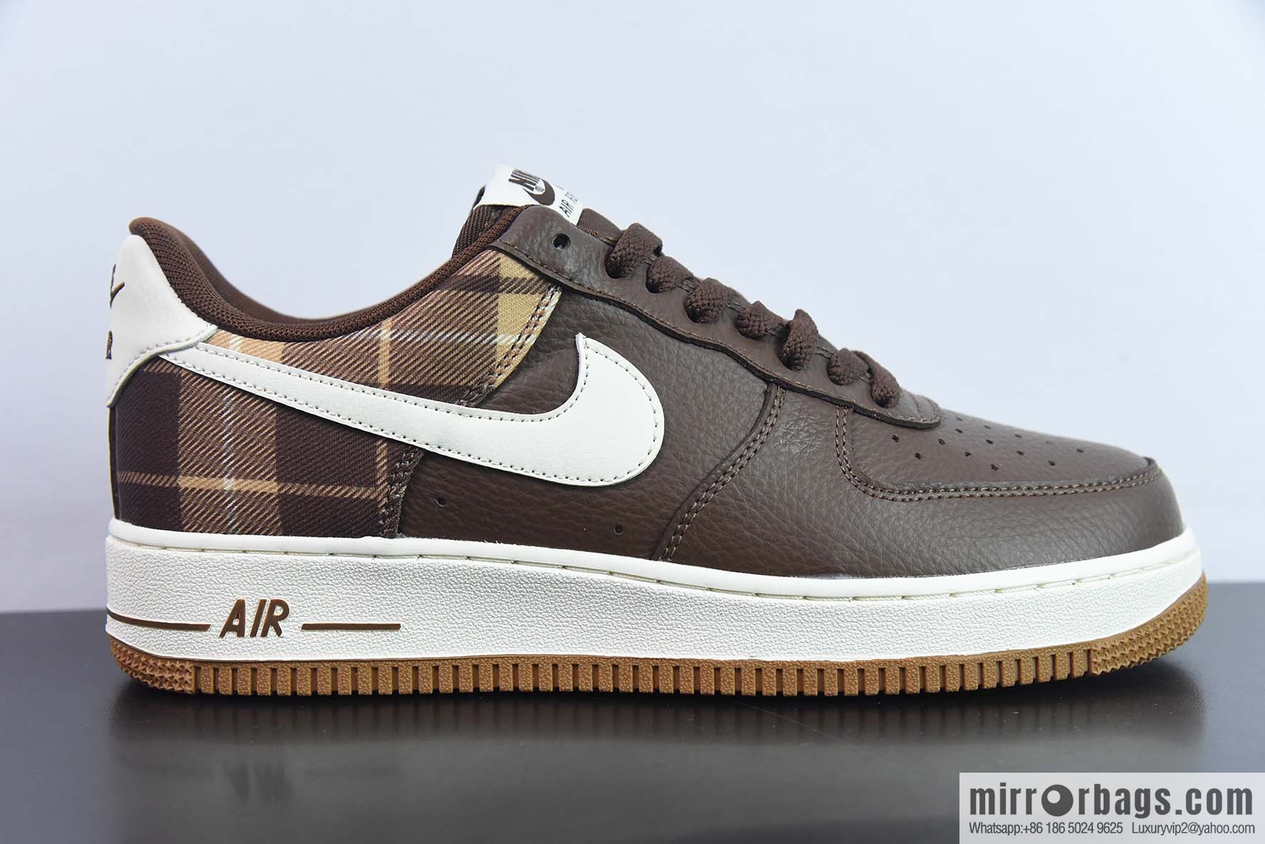 Nk Air Force 1 '07 Low plaid cloth, American Vintage Air Force One low-top casual sneakers, item number: DV0791-200