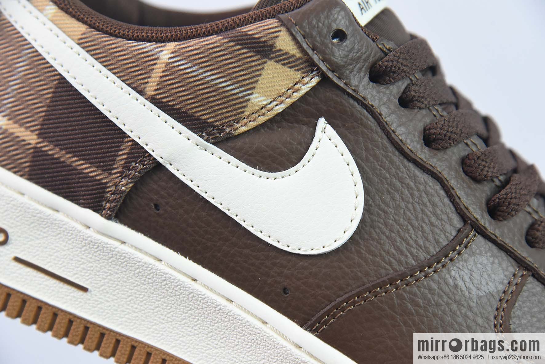 Nk Air Force 1 '07 Low plaid cloth, American Vintage Air Force One low-top casual sneakers, item number: DV0791-200