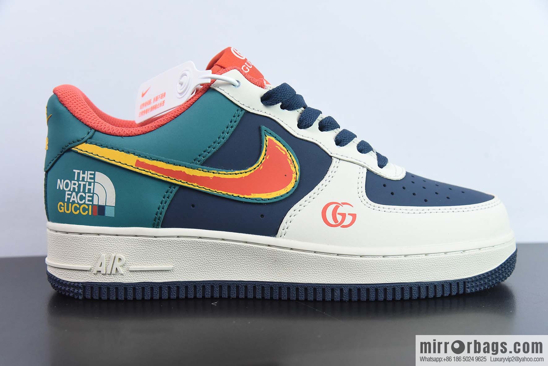 Nk Air Force 1 '07 Low The North Face joint name, Air Force One low-top casual sneakers, item number BS9055 306