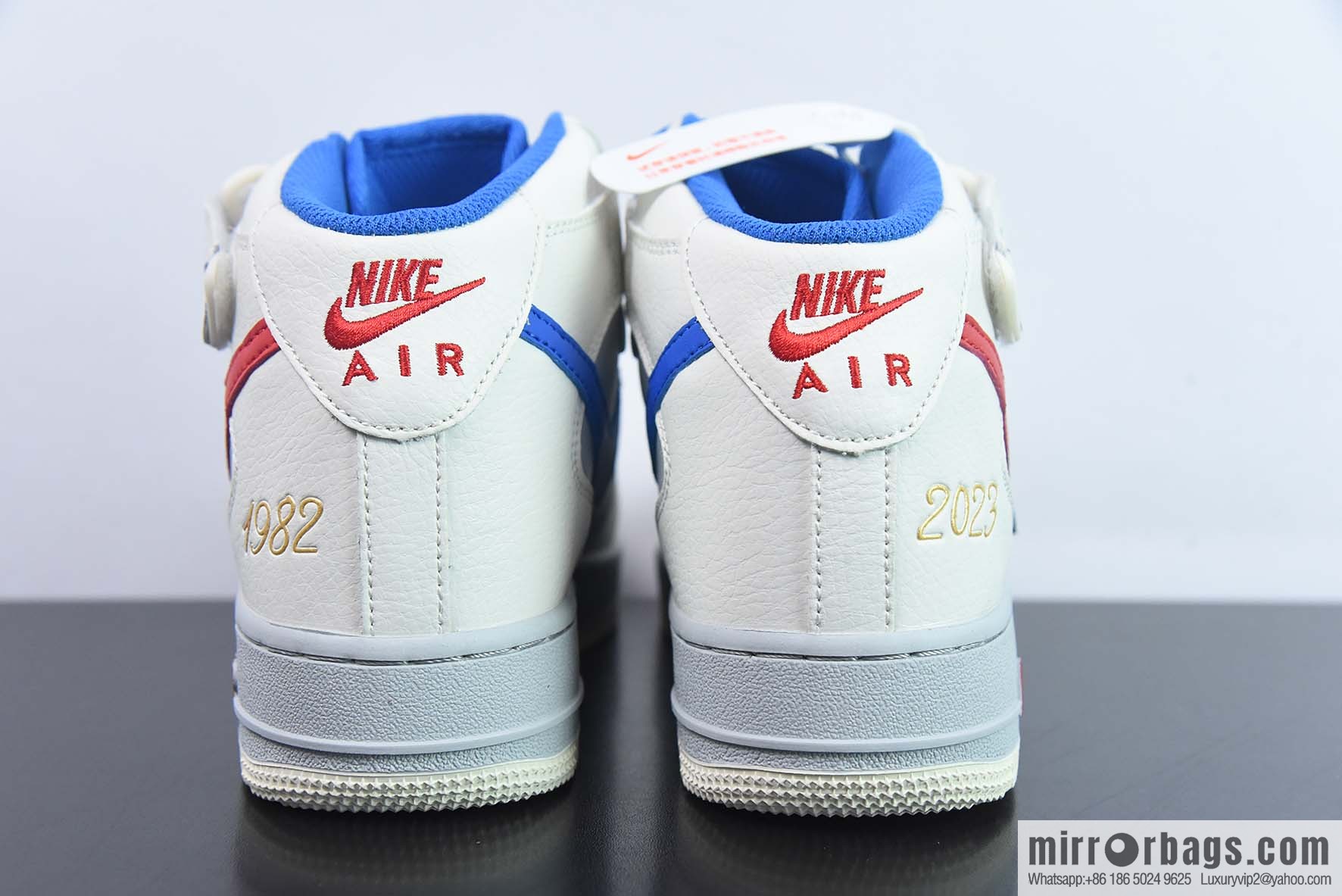 Nike Air Force 1 AF1 Air Force One/Zhongbang, beige gray red, white rabbit toffee, item number: CW0088-928