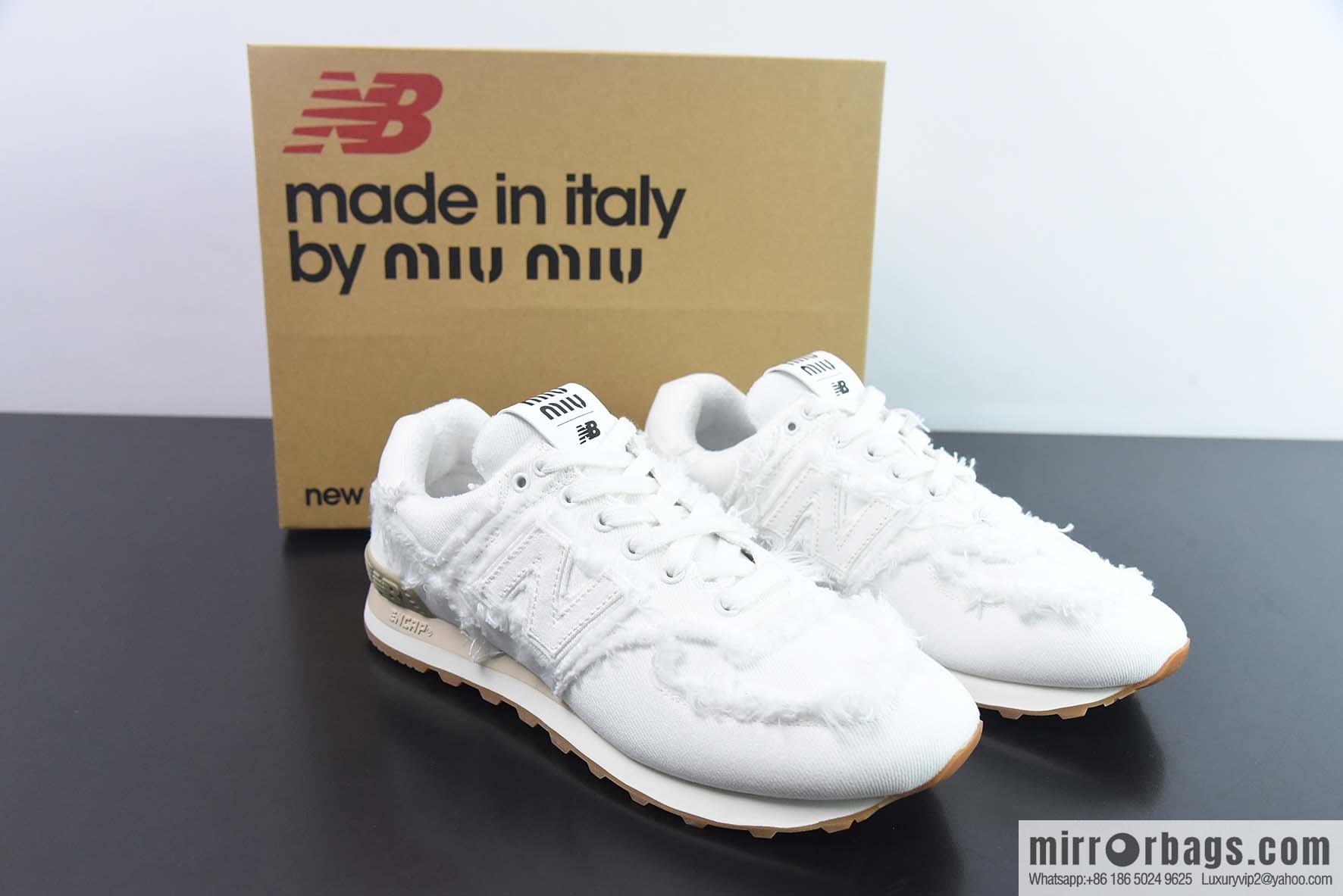MIU MIU x NB 574 popular joint women's sneakers