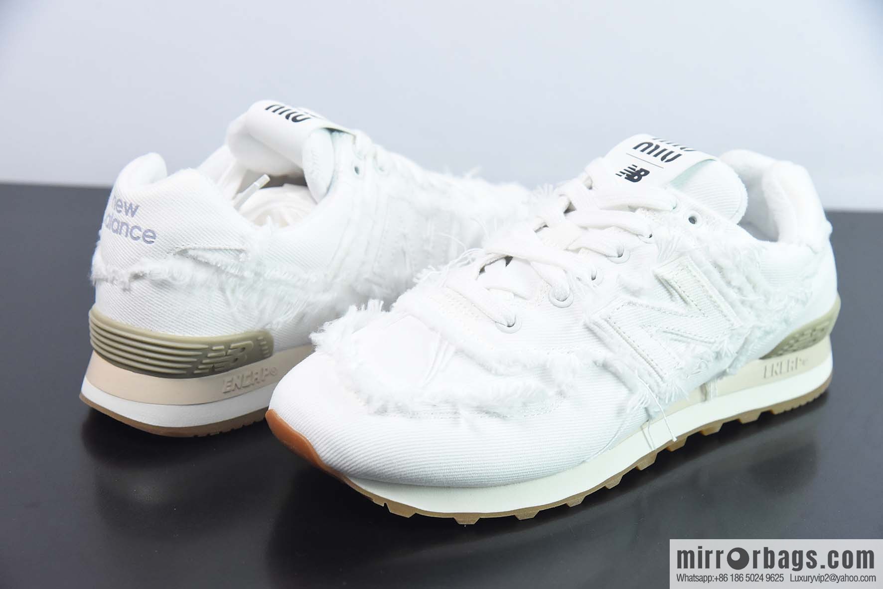 MIU MIU x NB 574 popular joint women's sneakers