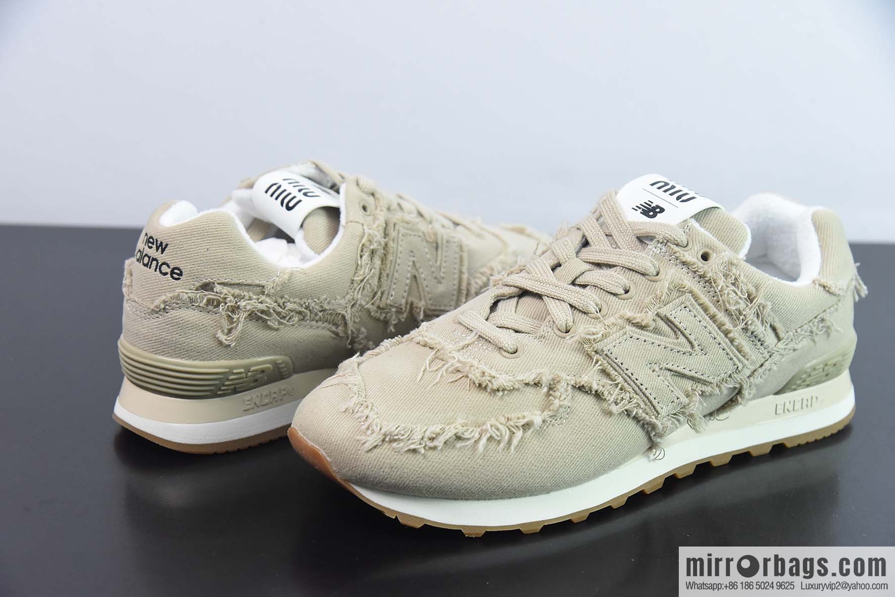 MIU MIU x NB 574 popular joint women's sneakers