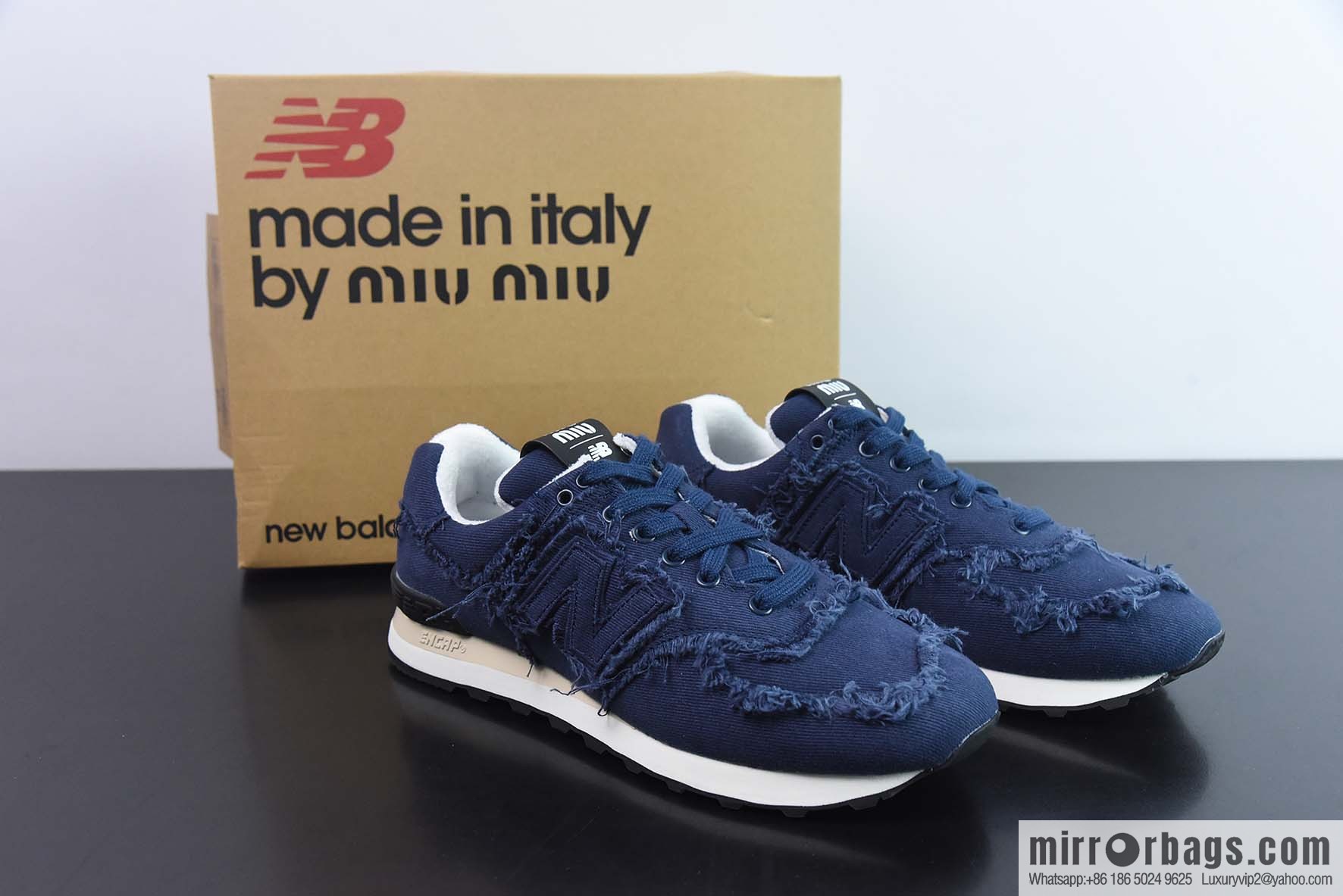 MIU MIU x NB 574 popular joint women's sneakers