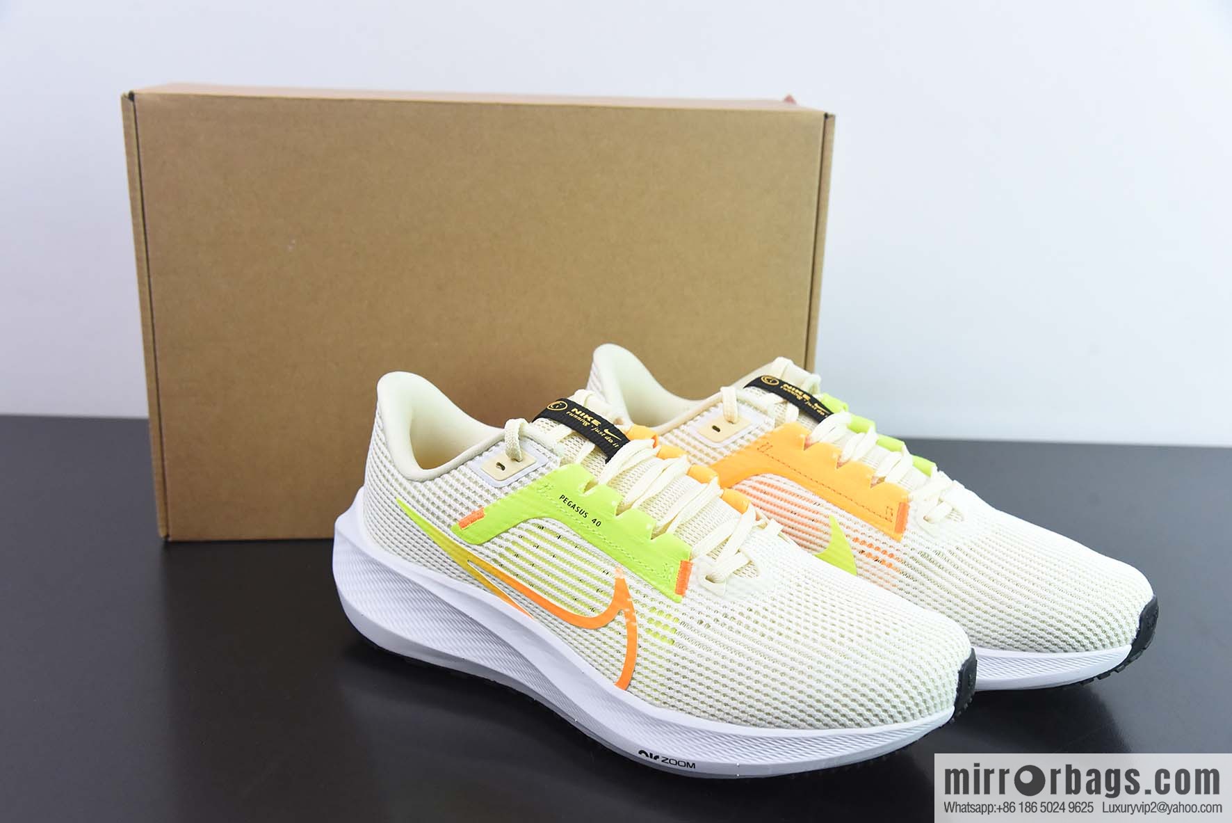 NK Air Zoom Pegasus 40 breathable cushioning running shoes, item number: DV3853-101