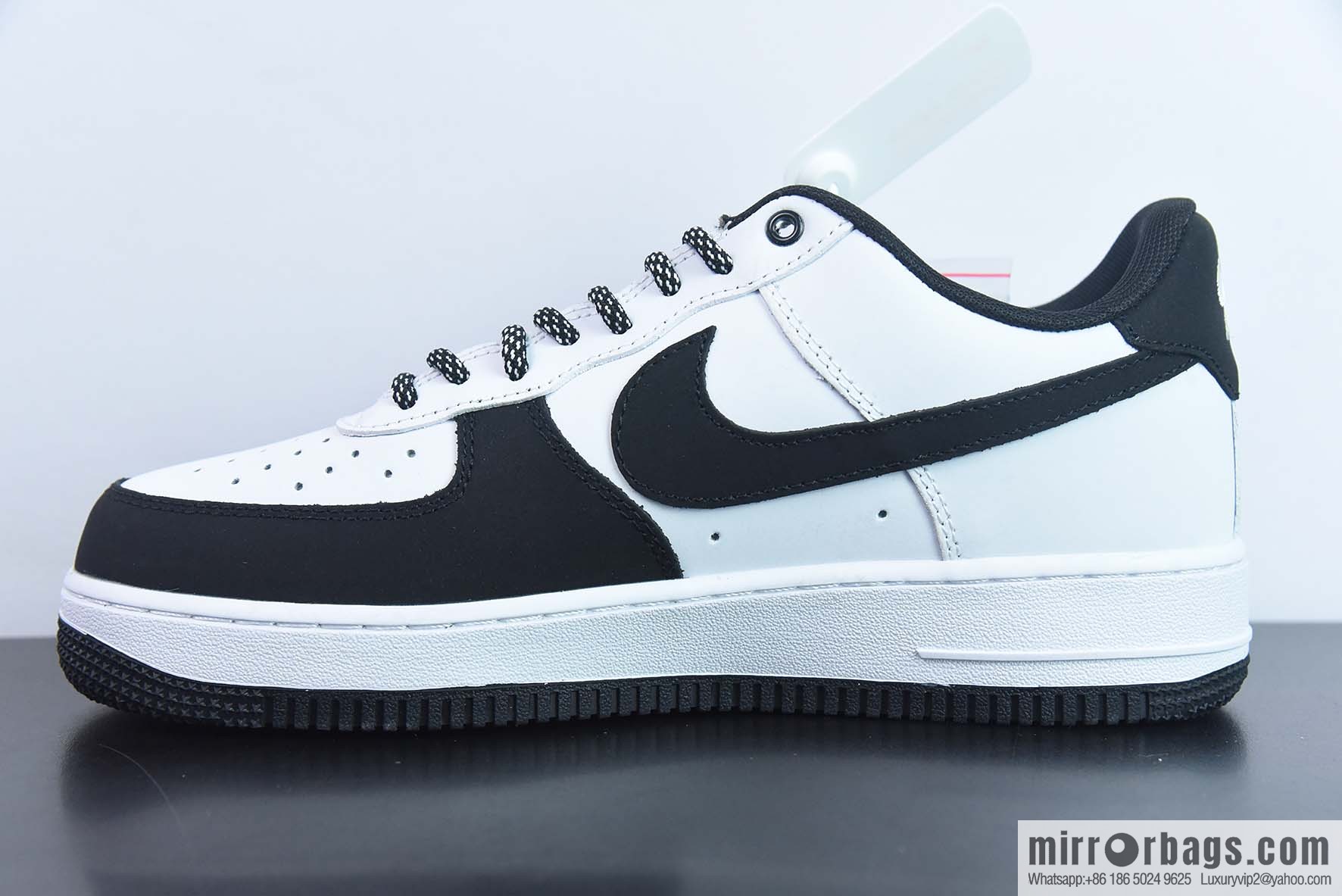 Nike Air Force 1 AF1 Air Force One/low-top, black and white, Tai Chi, item number: BS9055-701