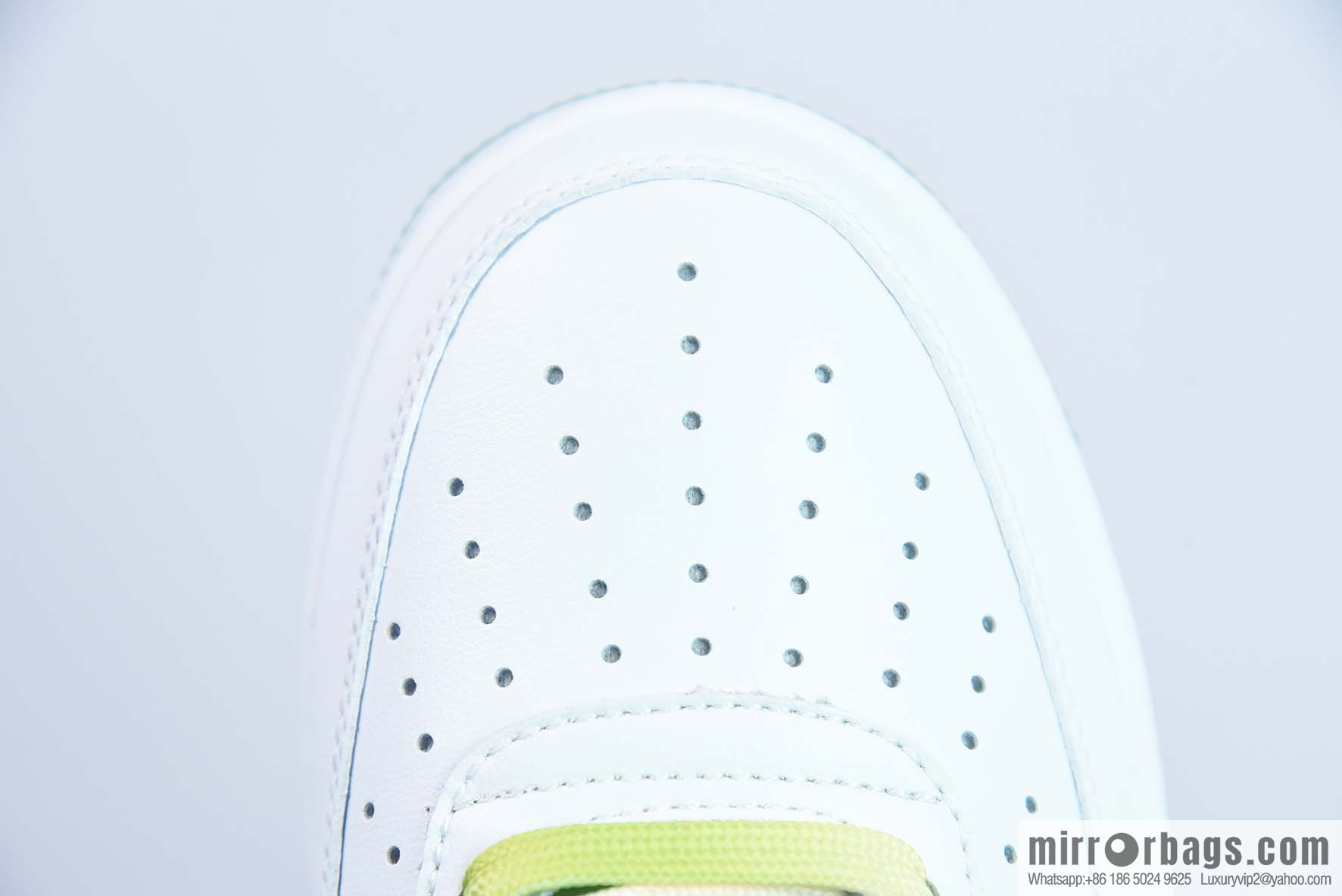 Nike Air Force 1 Low '07 White Blue Yellow Gradually change Ice Lemon color scheme Low Help Air Force One, item number: TO1232-111