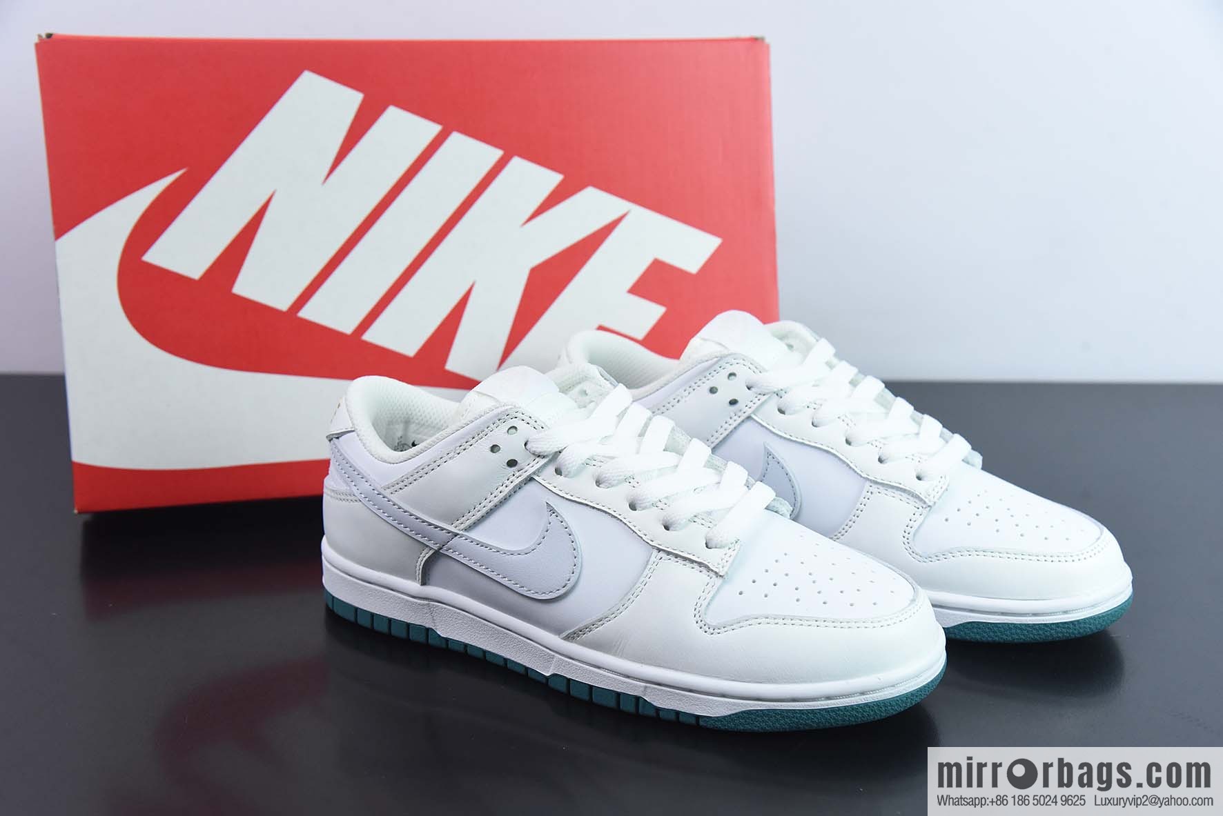Nk SB Dunk Low white and green SB low-top sports and leisure shoes, item number: FD9911-101