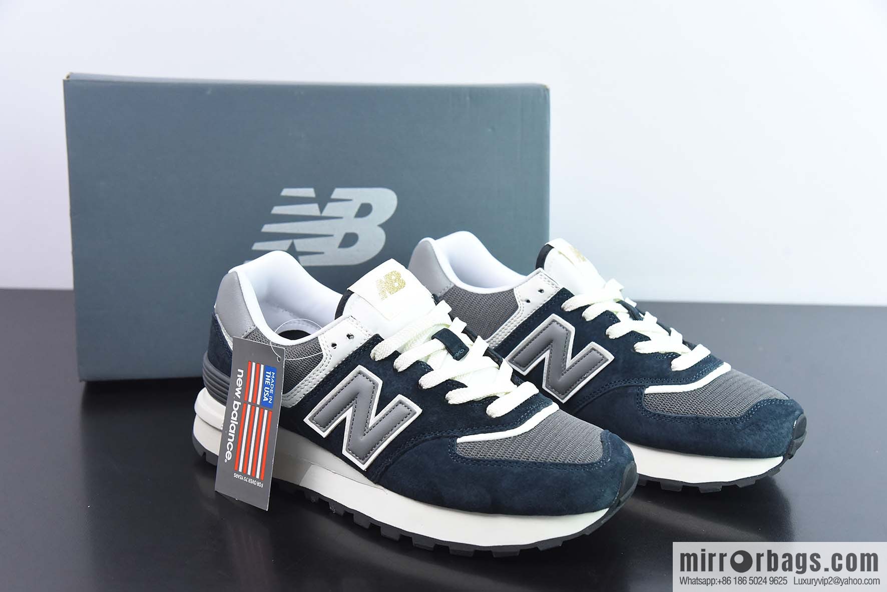 New Balance New Balance 574 Vintage sports and leisure running shoes, item number: U574LGG1