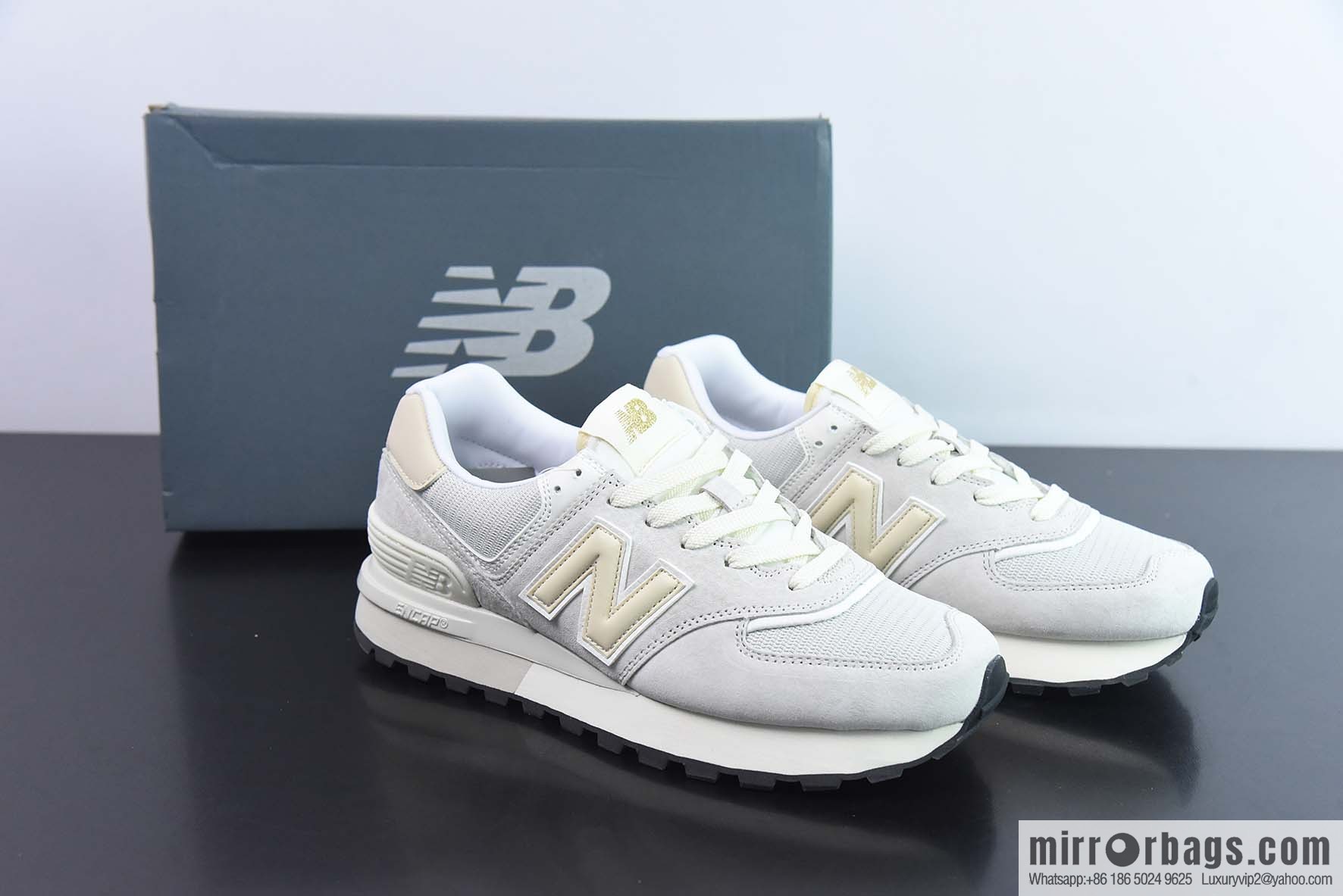 New Balance New Balance 574 Vintage sports and leisure running shoes, item number: U574LGE1