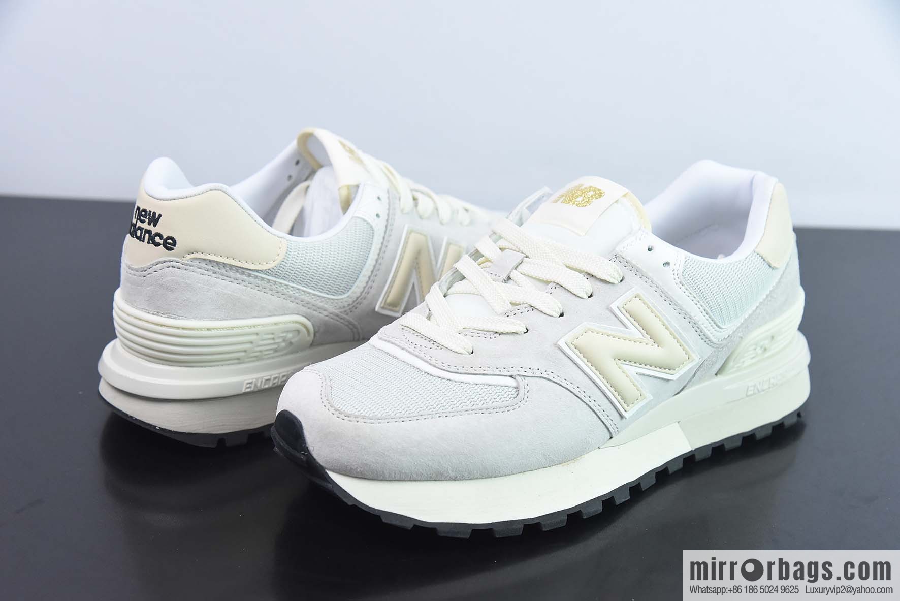 New Balance New Balance 574 Vintage sports and leisure running shoes, item number: U574LGE1
