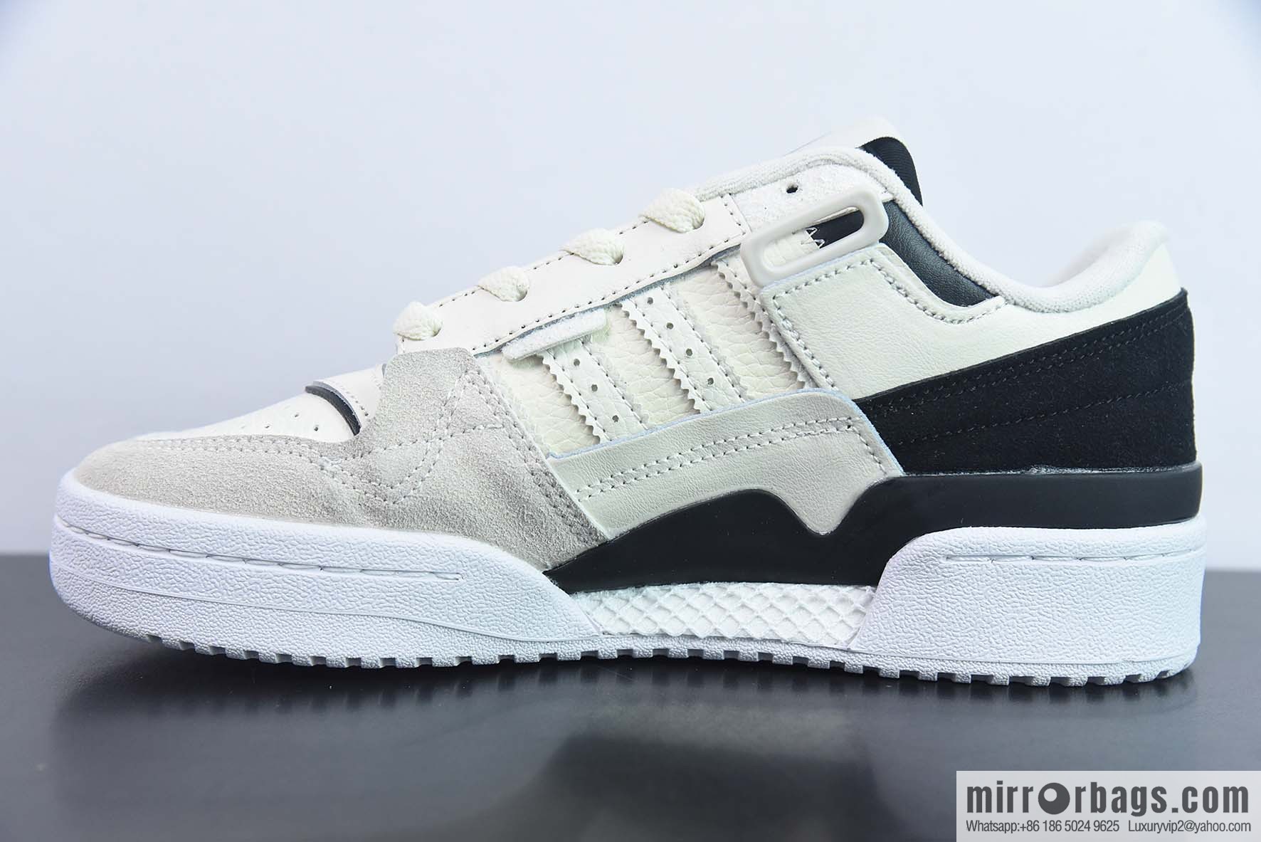 Ad Forum 84 Low popularity single item, classic Vintage basketball shoes, beige dark gray black item number: HO1914