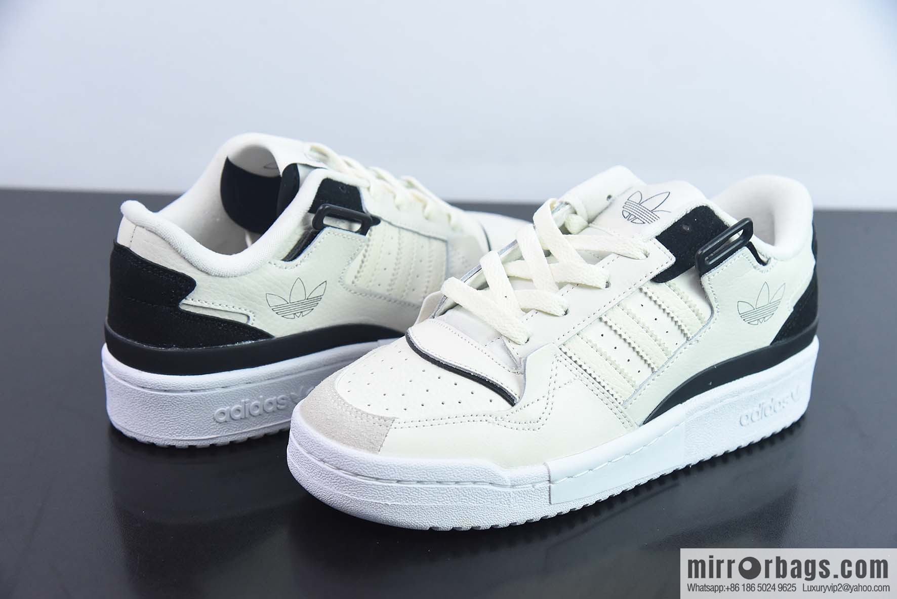 Ad Forum 84 Low popularity single item, classic Vintage basketball shoes, beige dark gray black item number: HO1914
