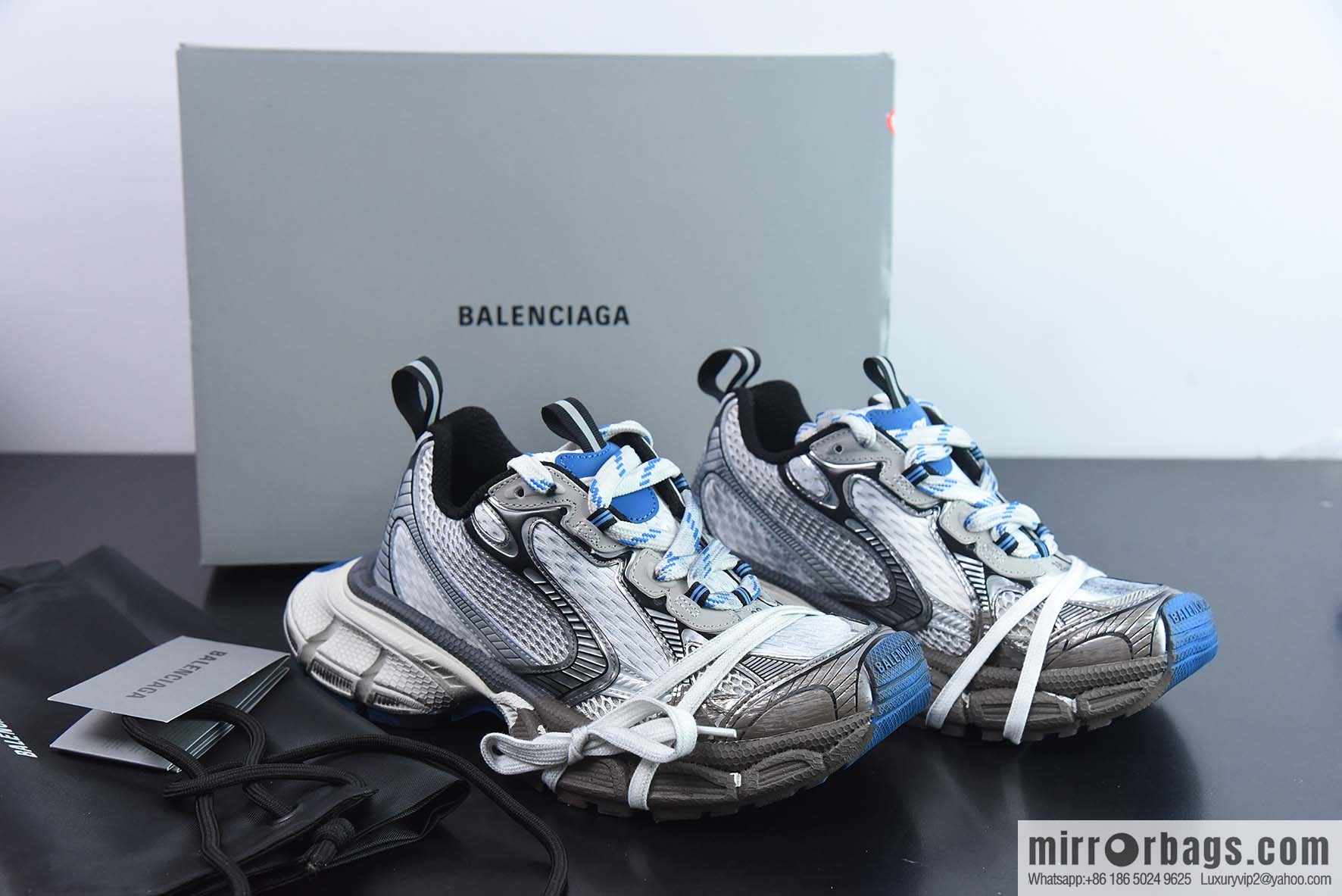 Balenciaga 3XL Phantom Sneaker official synchronization, Balenciaga new tenth generation 3XL Unisex with the same dad shoes