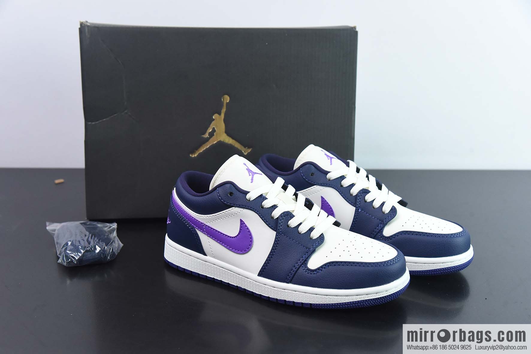 Air Jordan AJ1 Low Top, Sail White Purple, Item Number: DC0774-502