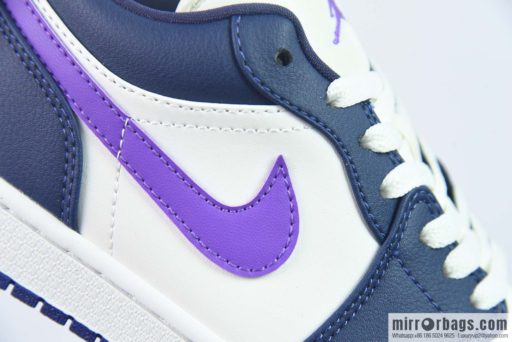 Air Jordan AJ1 Low Top, Sail White Purple, Item Number: DC0774-502