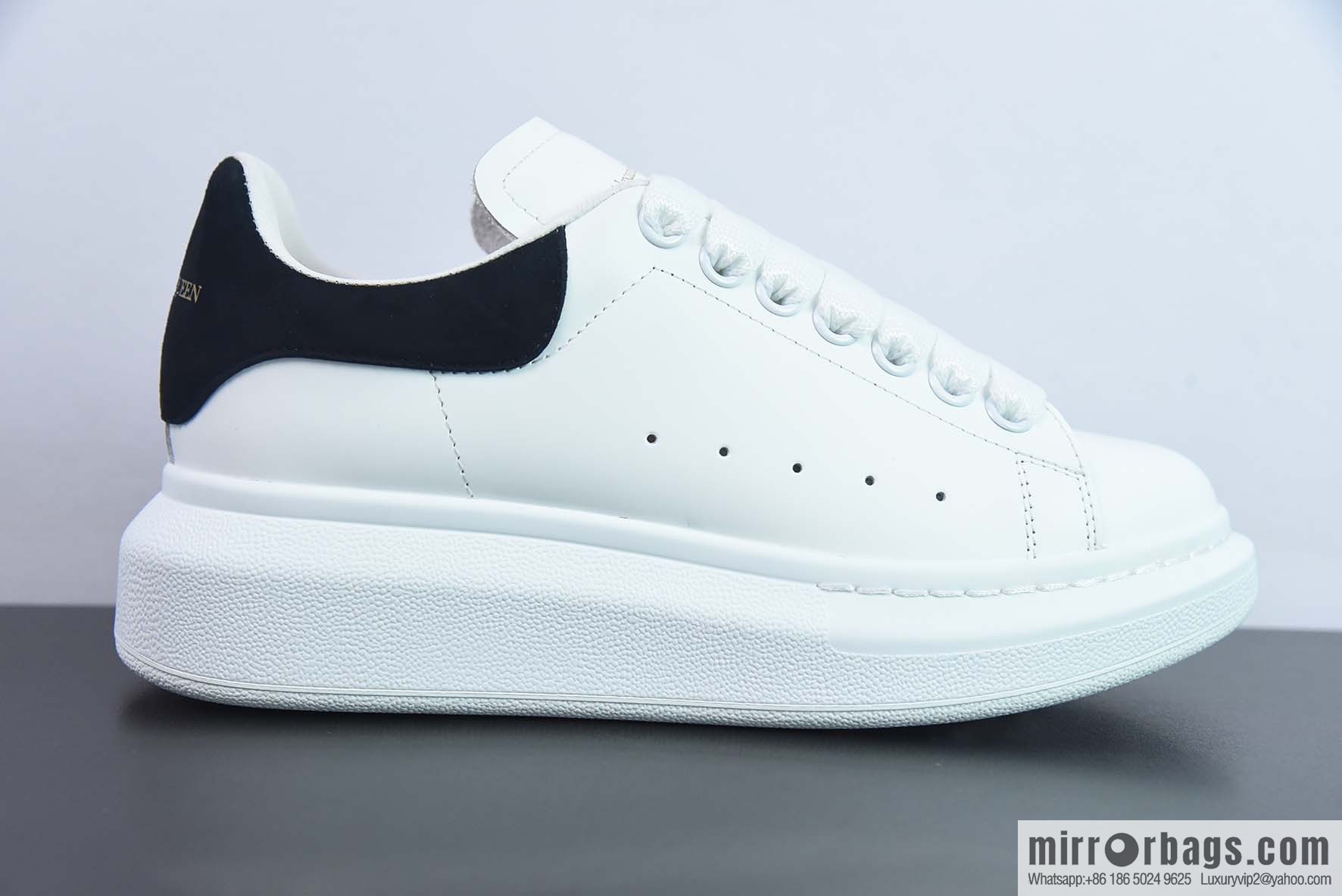 Alexander McQueen/Alexander McQueen, white shoes with thick soles