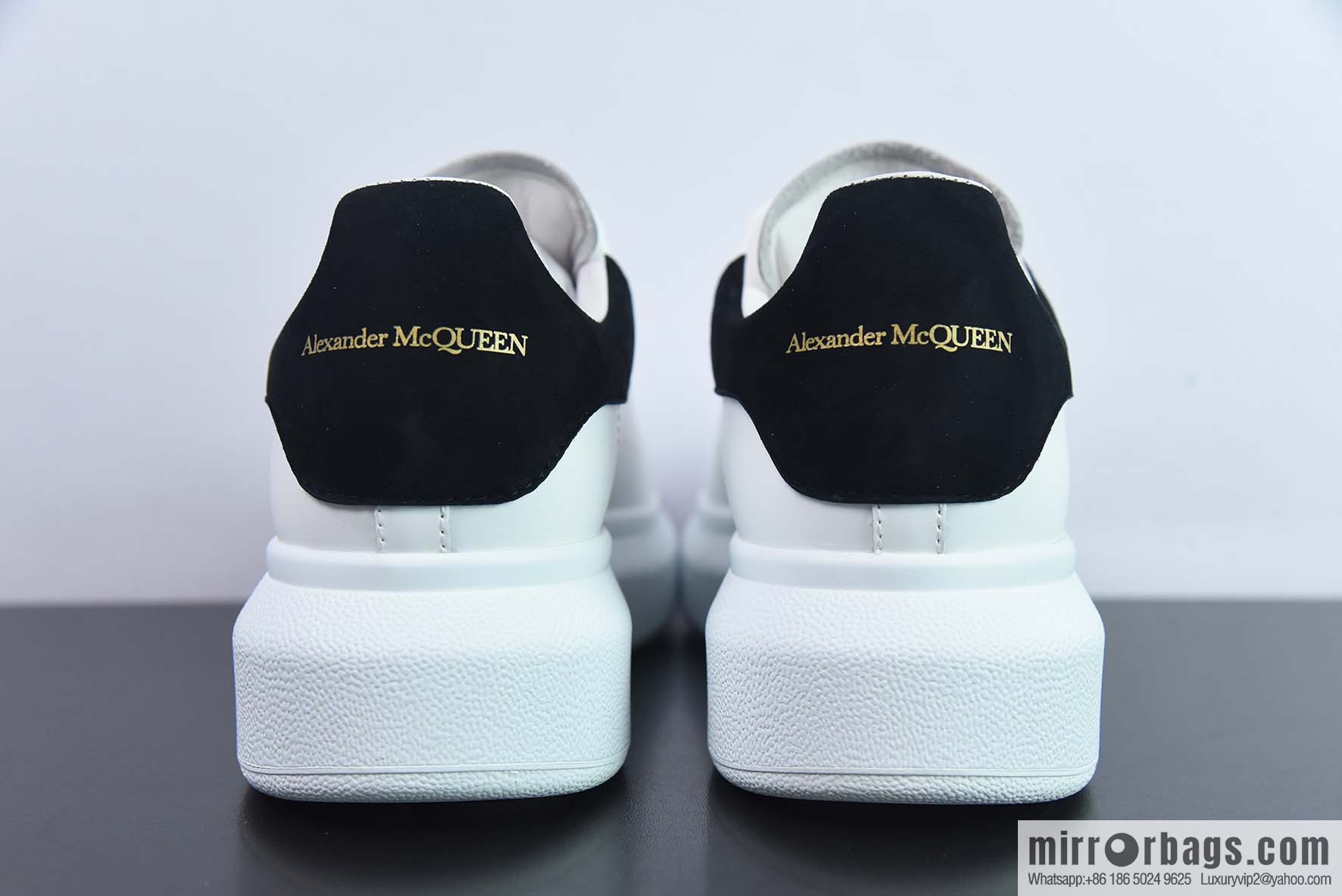 Alexander McQueen/Alexander McQueen, white shoes with thick soles