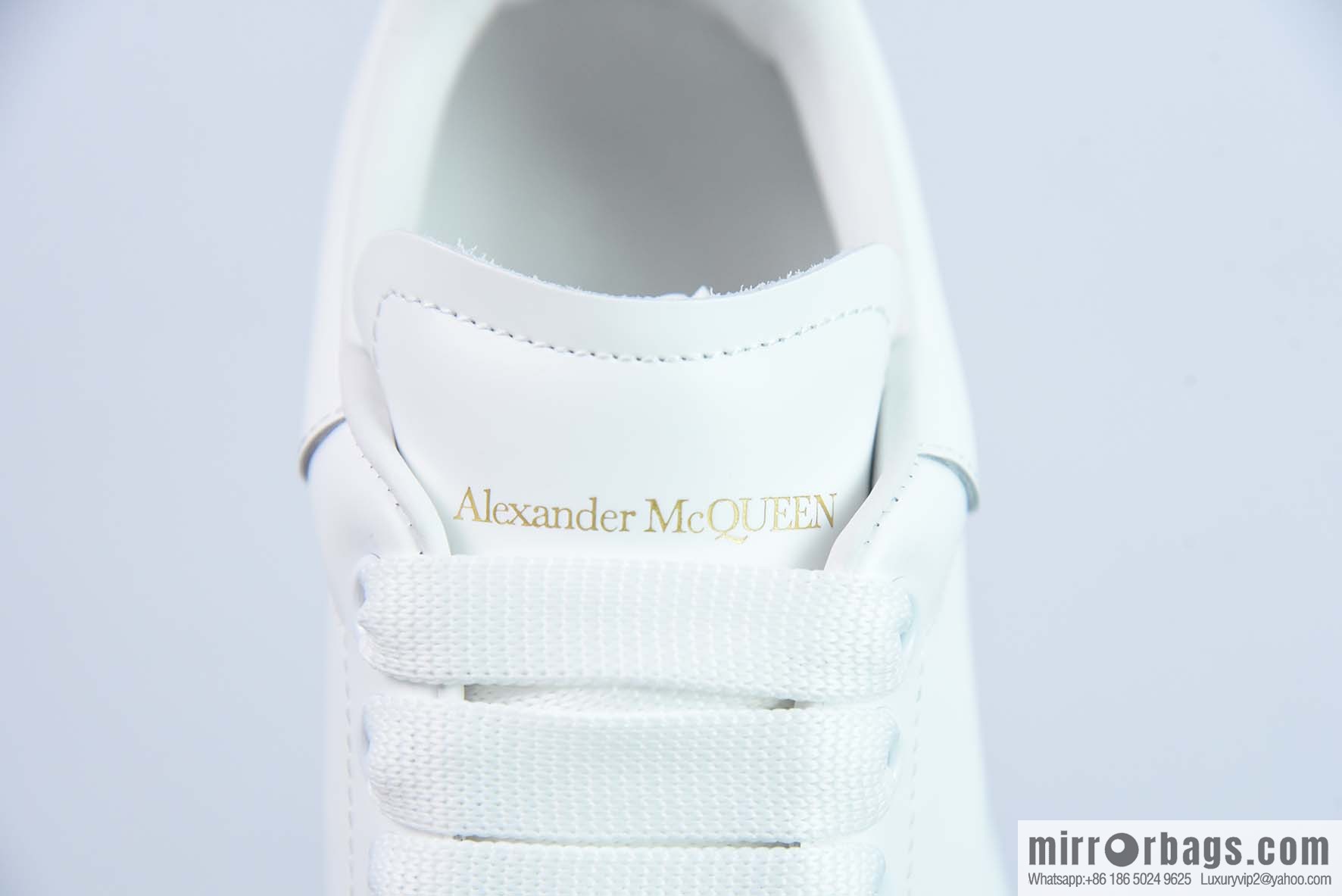Alexander McQueen/Alexander McQueen, white shoes with thick soles