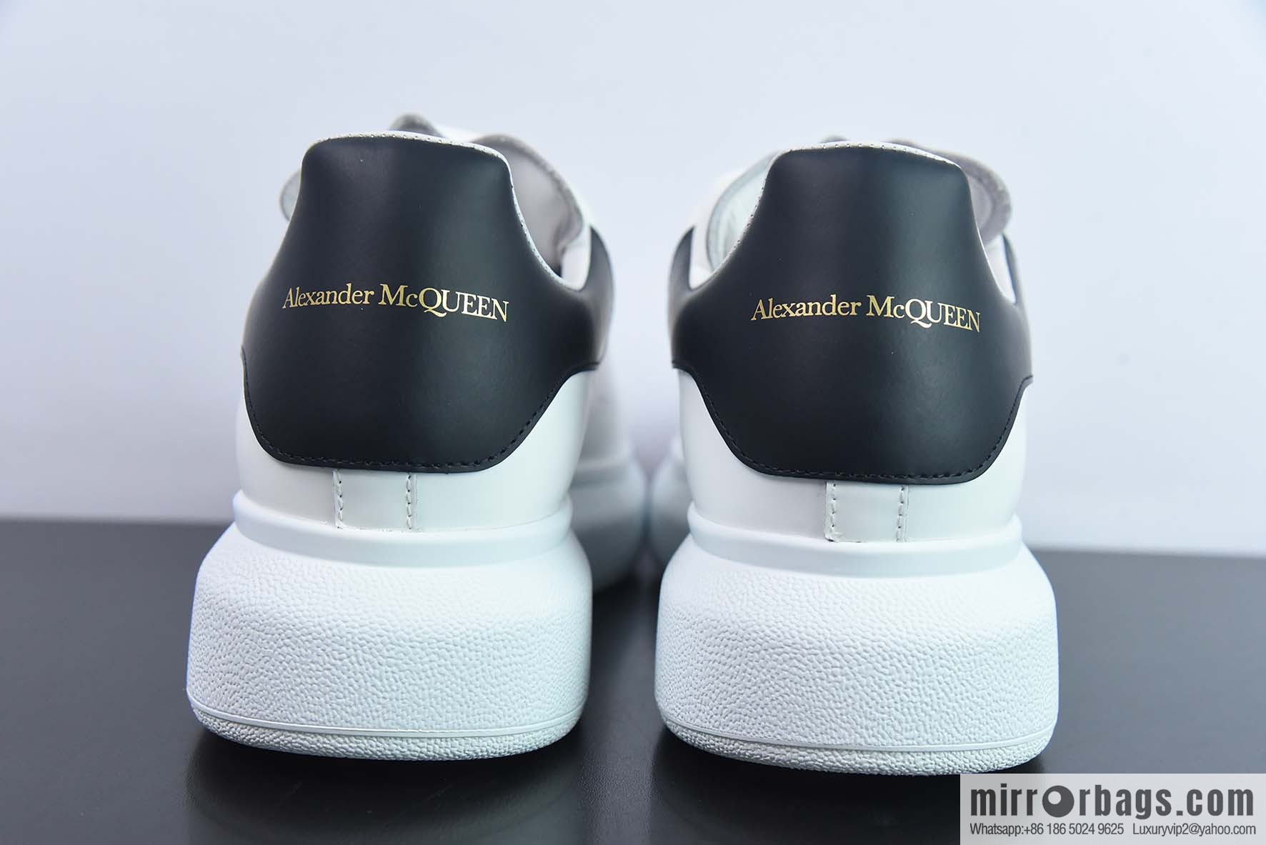 Alexander McQueen/Alexander McQueen, white shoes with thick soles