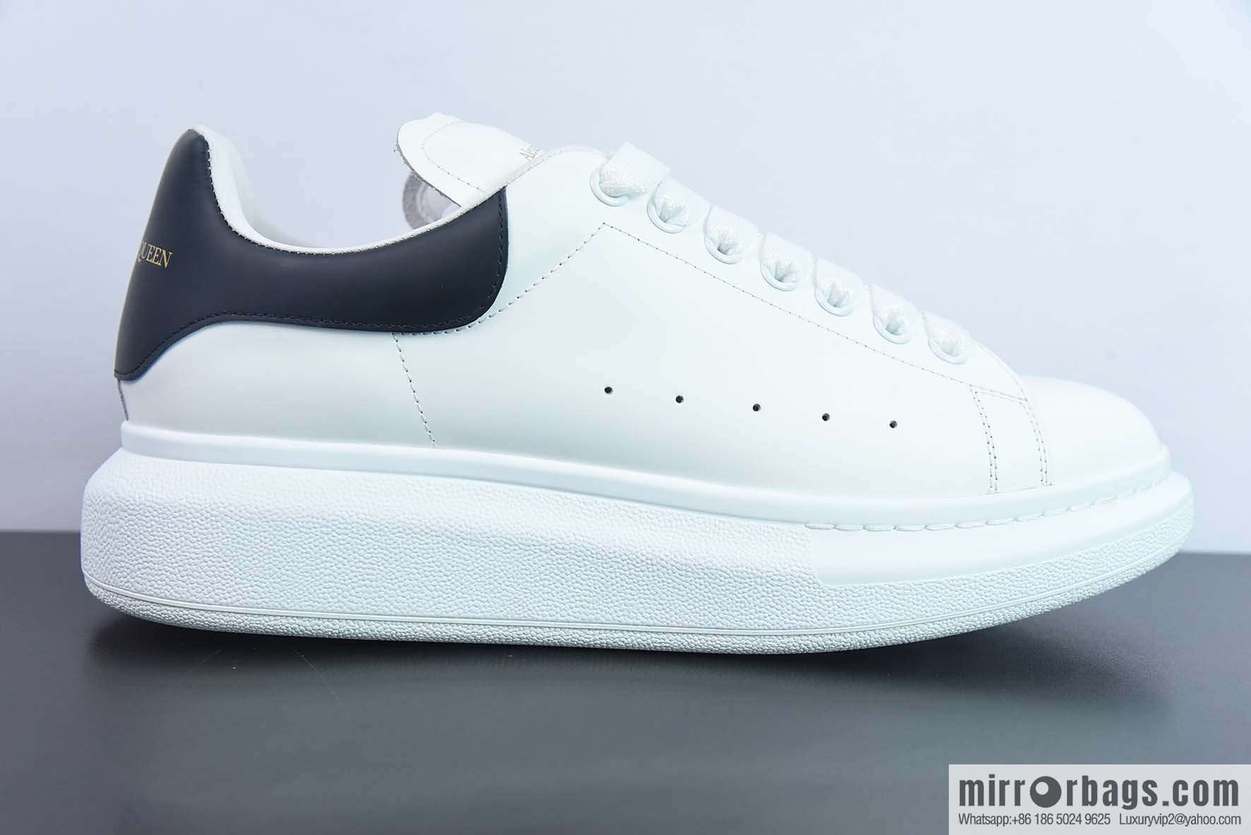 Alexander McQueen/Alexander McQueen, white shoes with thick soles