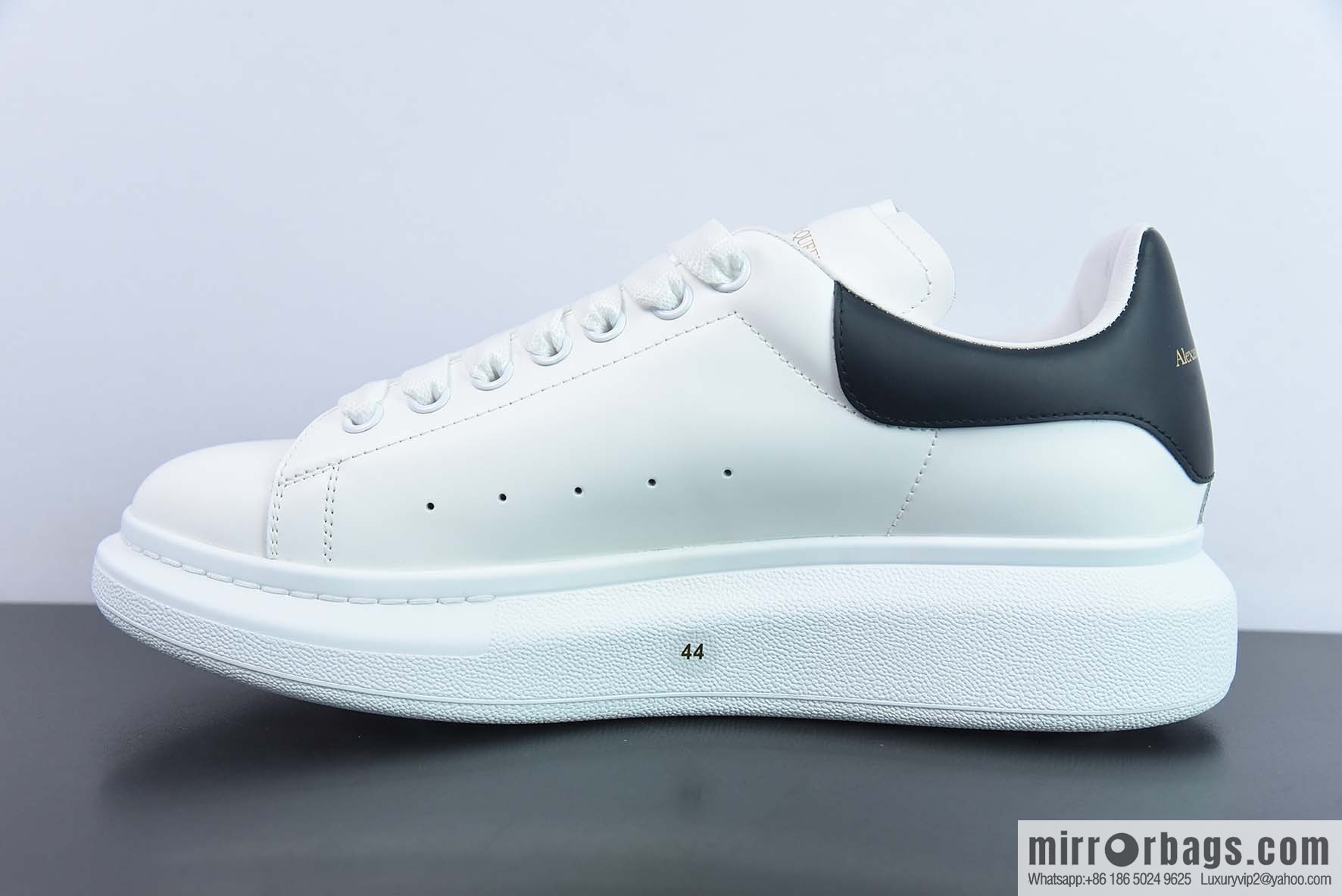 Alexander McQueen/Alexander McQueen, white shoes with thick soles
