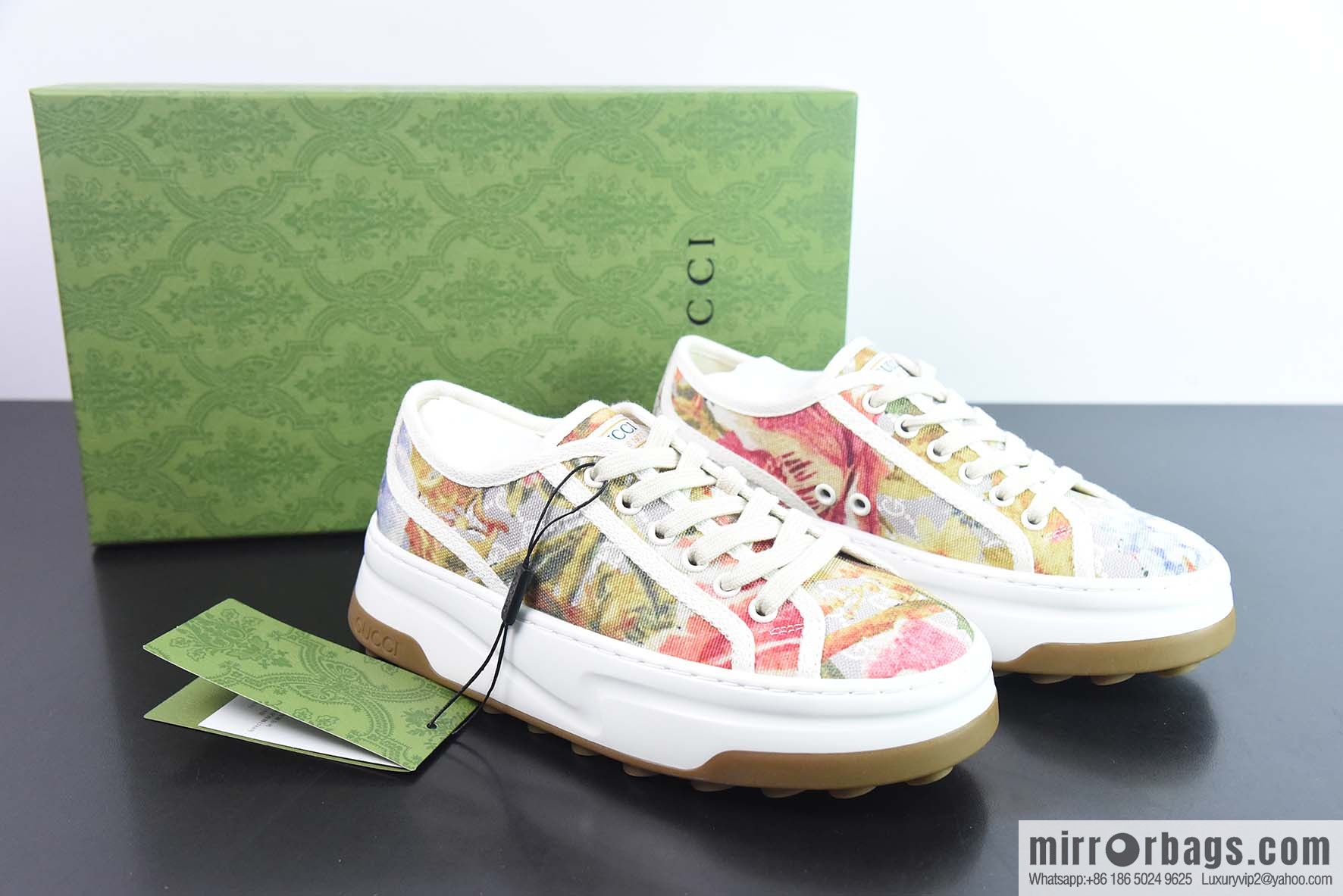 Gucci Gucci 202ss Spring Summer New Color Tennis 1977 Print Sneakers sneakers