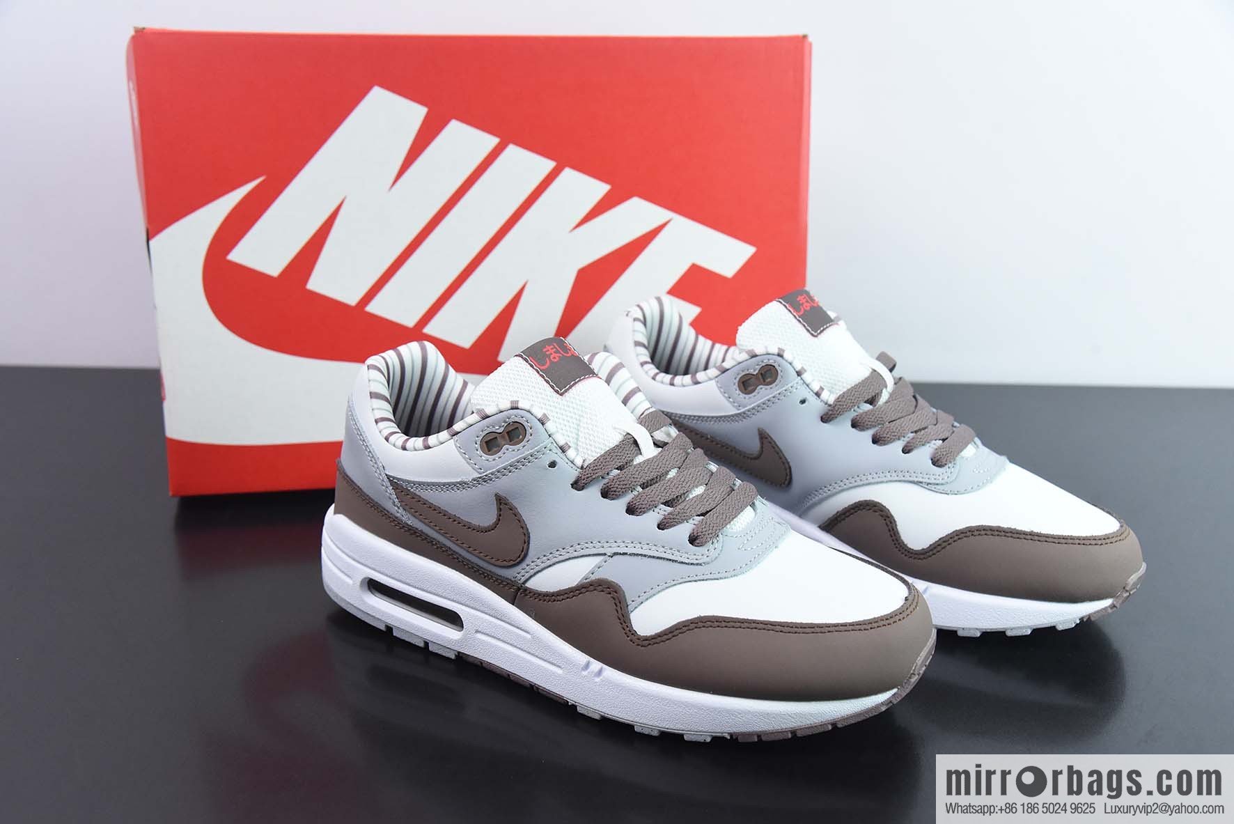 NK Air Max 1 PRM Vintage Casual Running Shoes, SKU: FB8916 100