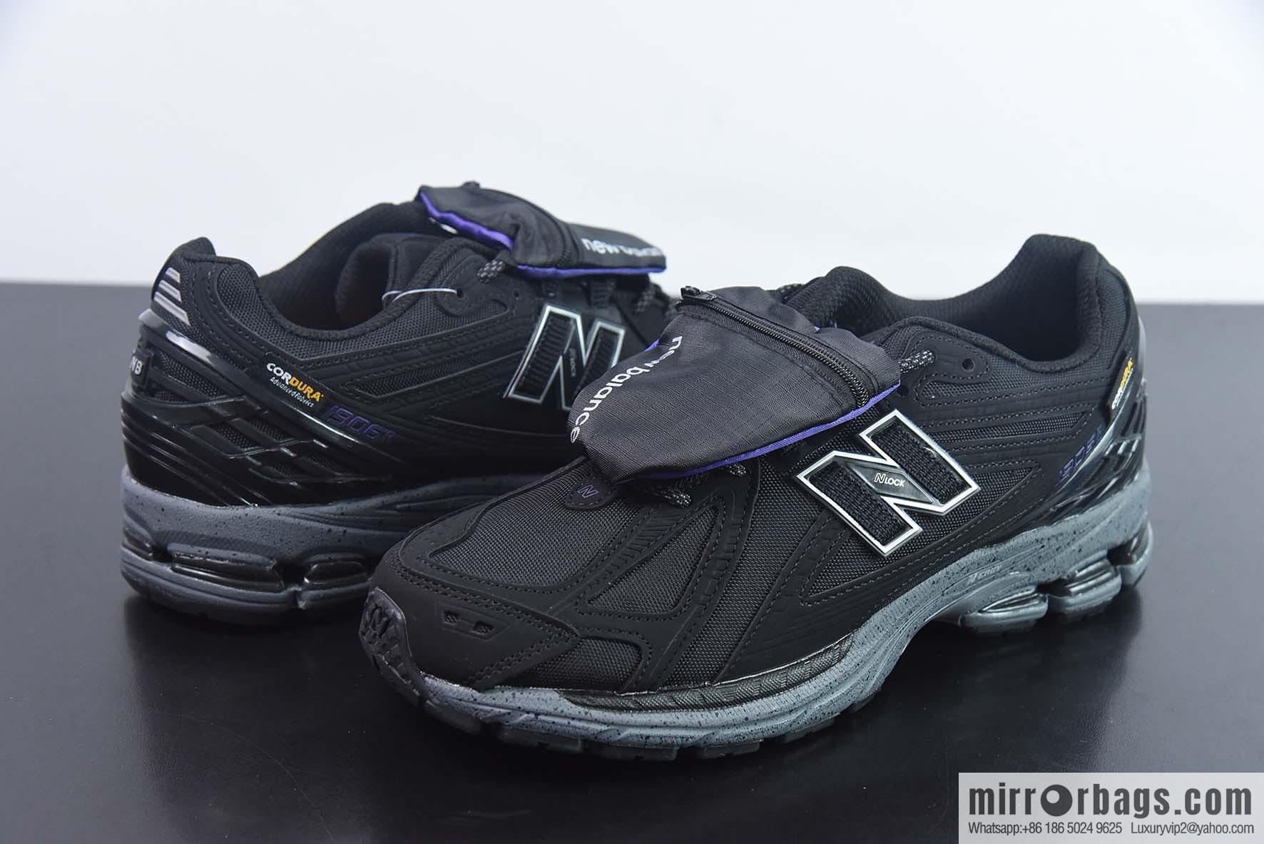 New Balance M1906ROC Vintage running shoes/Darth Vader, pocket model