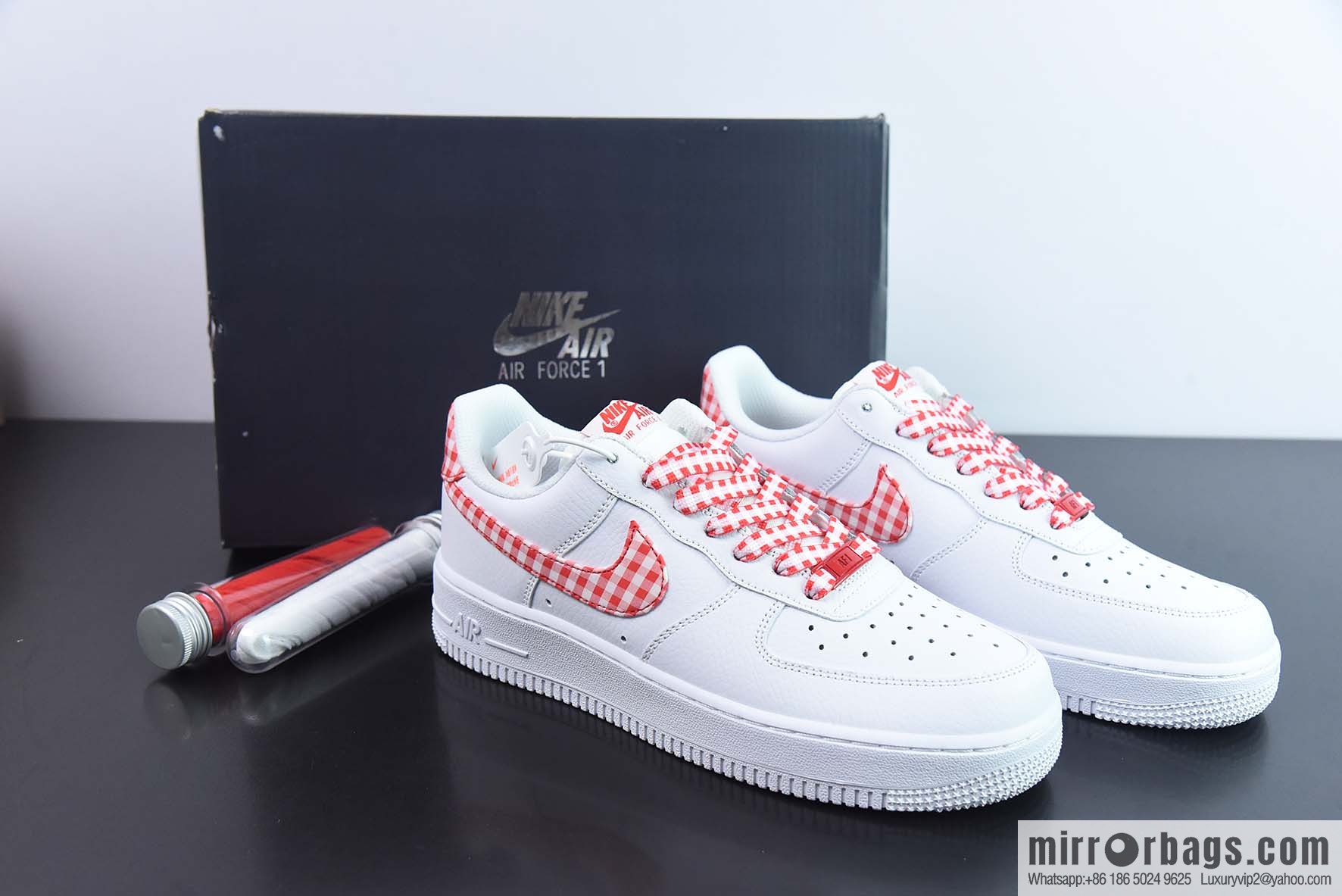 NK Air Force 1 '07 Low plaid cloth, Air Force One low-top casual board shoes, item number: DZ2784-101