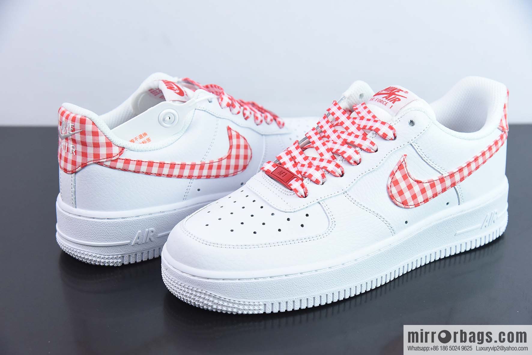 NK Air Force 1 '07 Low plaid cloth, Air Force One low-top casual board shoes, item number: DZ2784-101