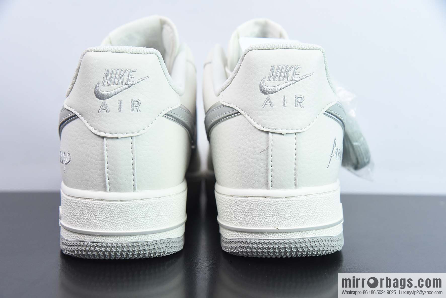 Nike Air Force 1 Low Rice Grey Patchwork Small Hook Air Force One Low Help Versatile, Item Number: BM2023 101