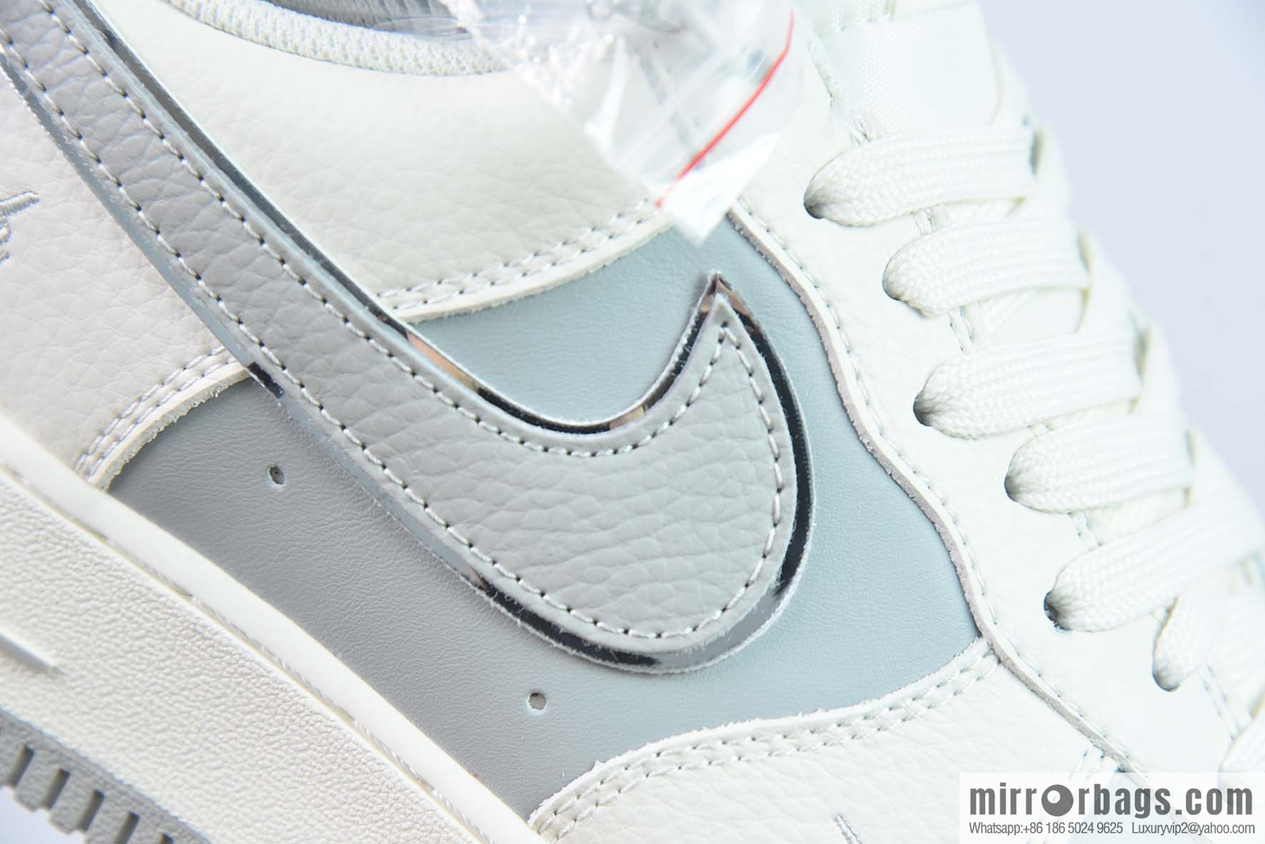 Nike Air Force 1 Low Rice Grey Patchwork Small Hook Air Force One Low Help Versatile, Item Number: BM2023 101
