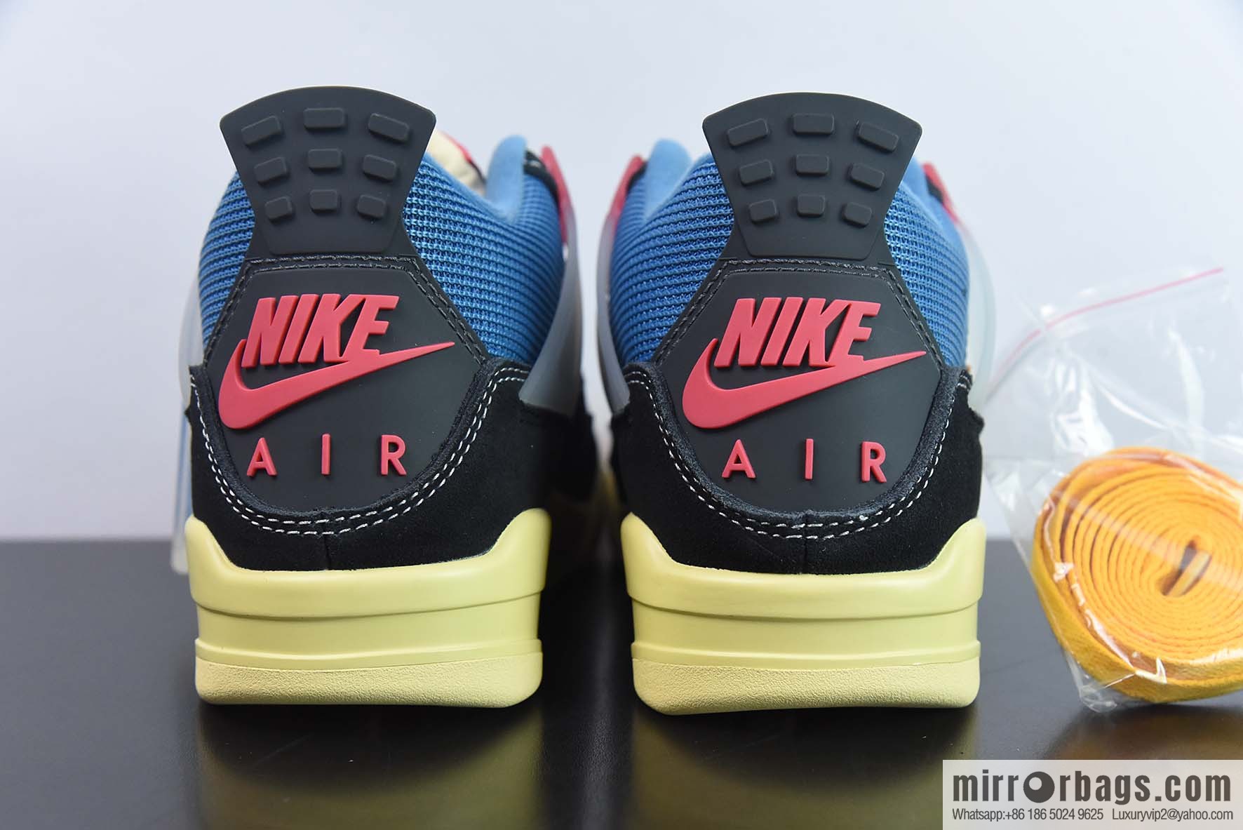 Air Jordan 4 x Union LA AJ4 Joint Off Noir Blue Knight sneakers Part Number: DC9533-001