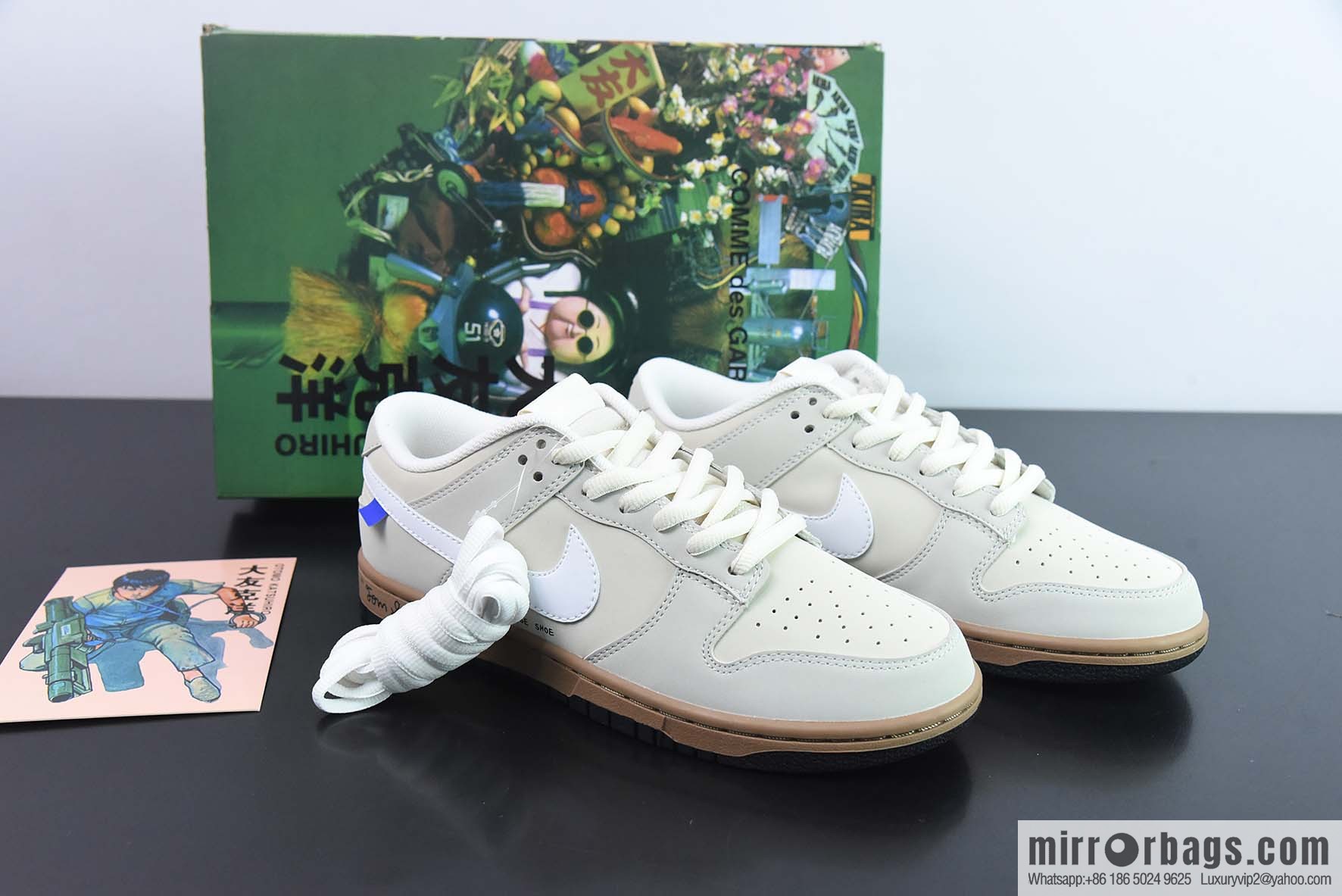 NIKE SB Dunk Low sports and leisure low-top board shoes, Oyo Keyang, suede, beige, item number: DD5896-020