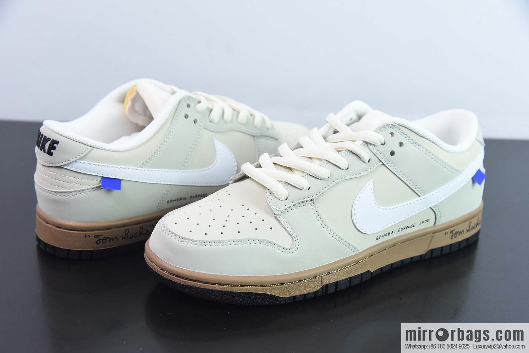 NIKE SB Dunk Low sports and leisure low-top board shoes, Oyo Keyang, suede, beige, item number: DD5896-020