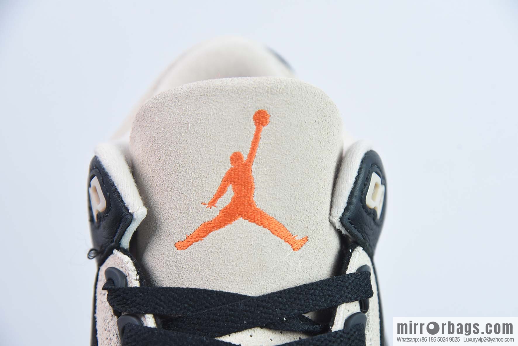 Air Jordan AJ3 black mocha men's sneakers item number: CT8532-008