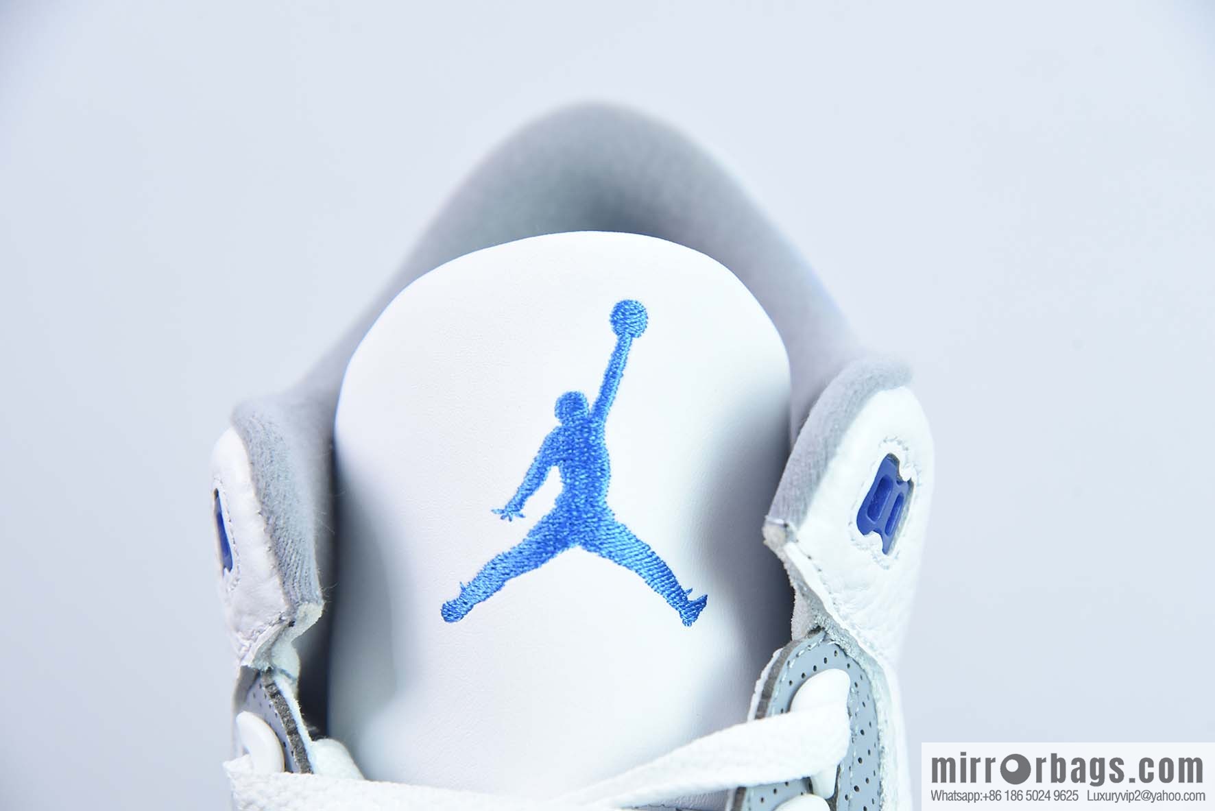 Air Jordan AJ3 racing blue men's sneakers item number: CT8532-145