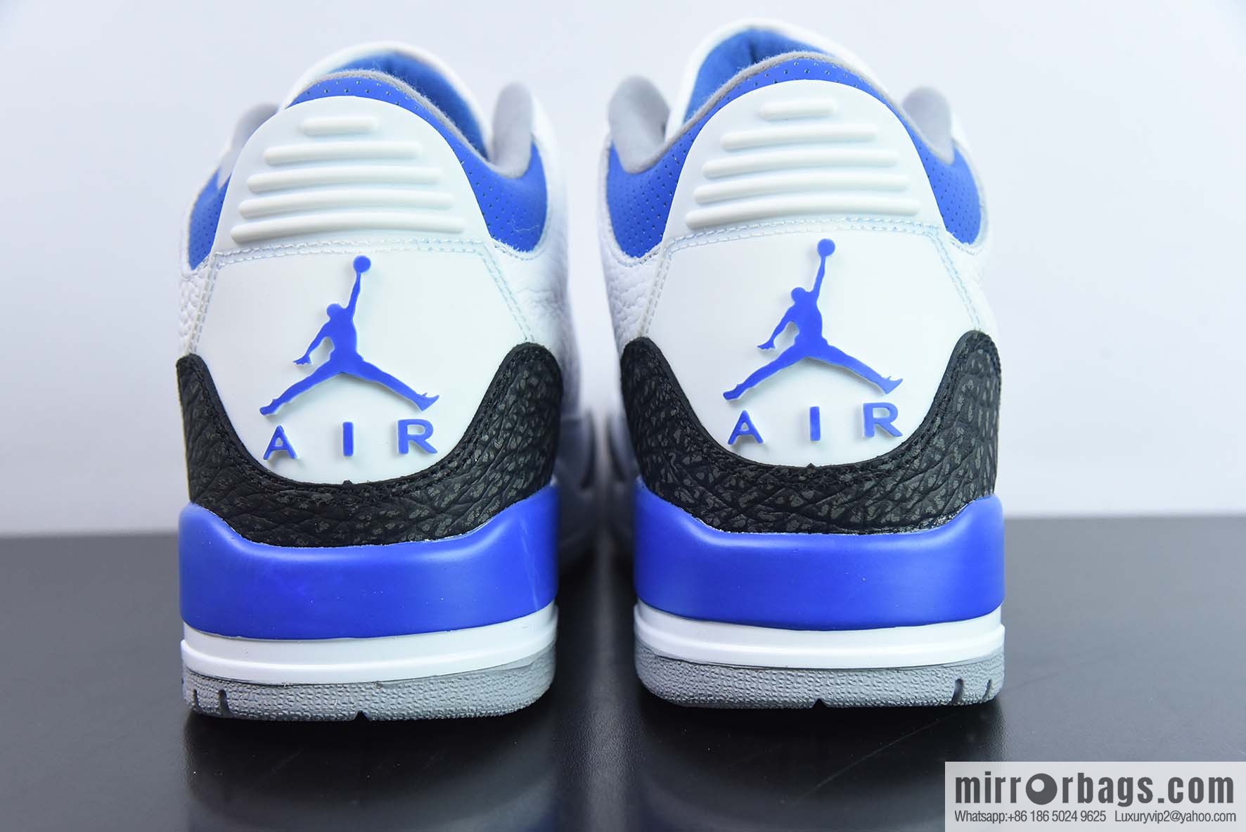 Air Jordan AJ3 racing blue men's sneakers item number: CT8532-145