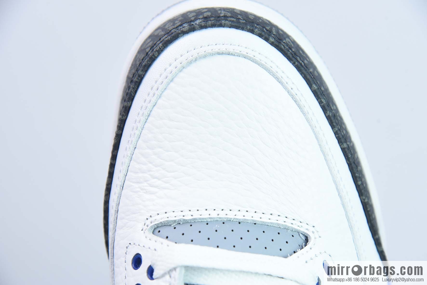 Air Jordan AJ3 racing blue men's sneakers item number: CT8532-145